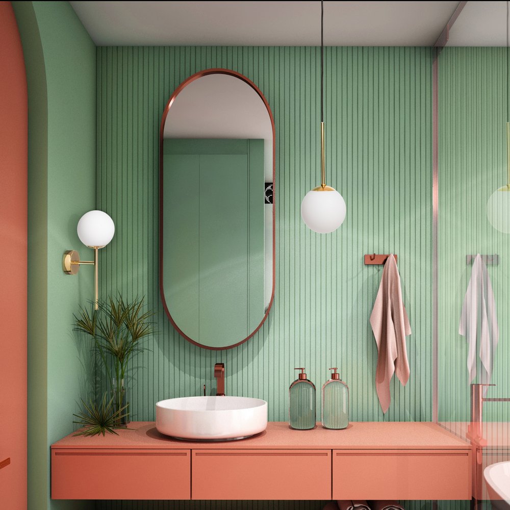 ASTRA DECO wall lamp in gold with a white shade