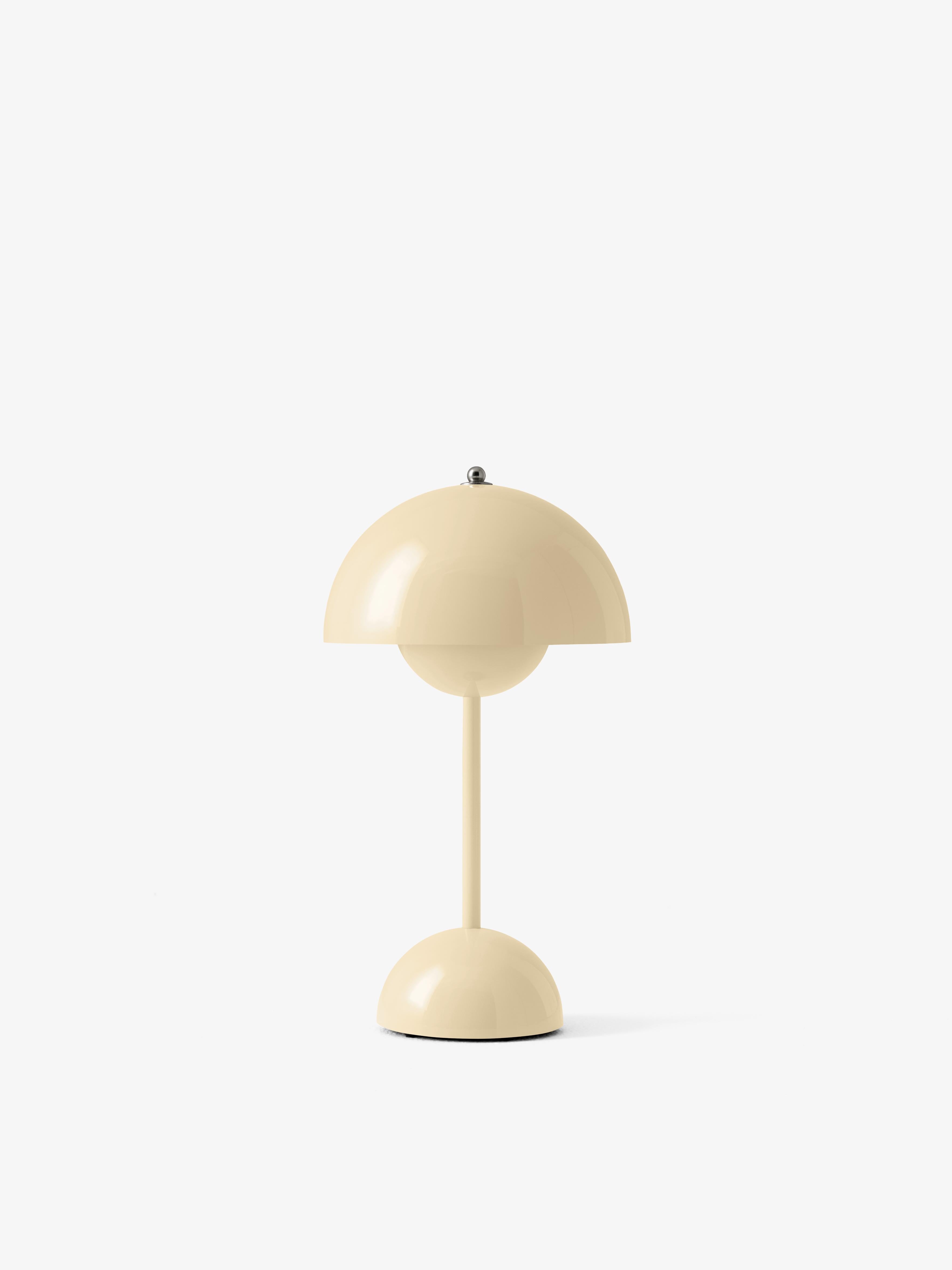 Draagbare lamp FLOWERPOT VP9 ivoor