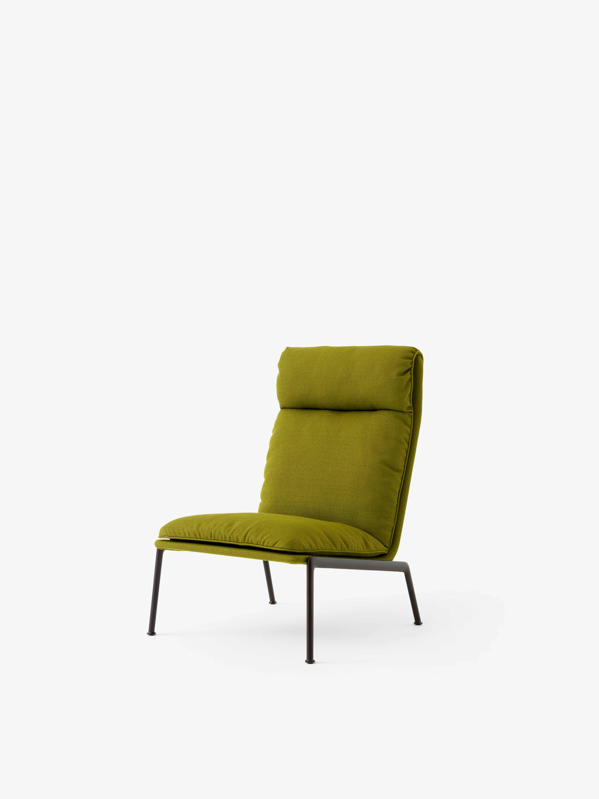 Fauteuil MUNO LN16 gestoffeerd met een zwarte basis