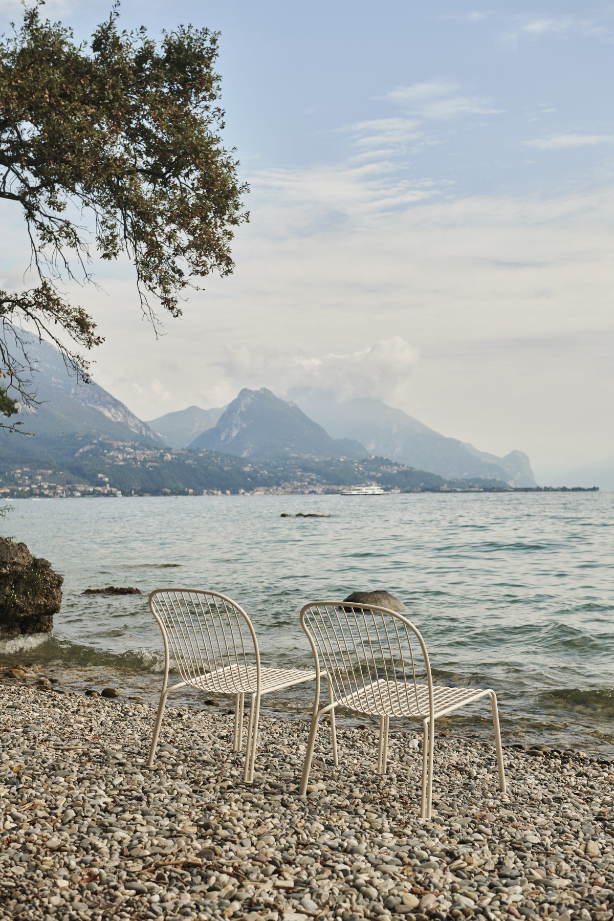 Buitenstoel THORVALD SC100 ivoorkleurig