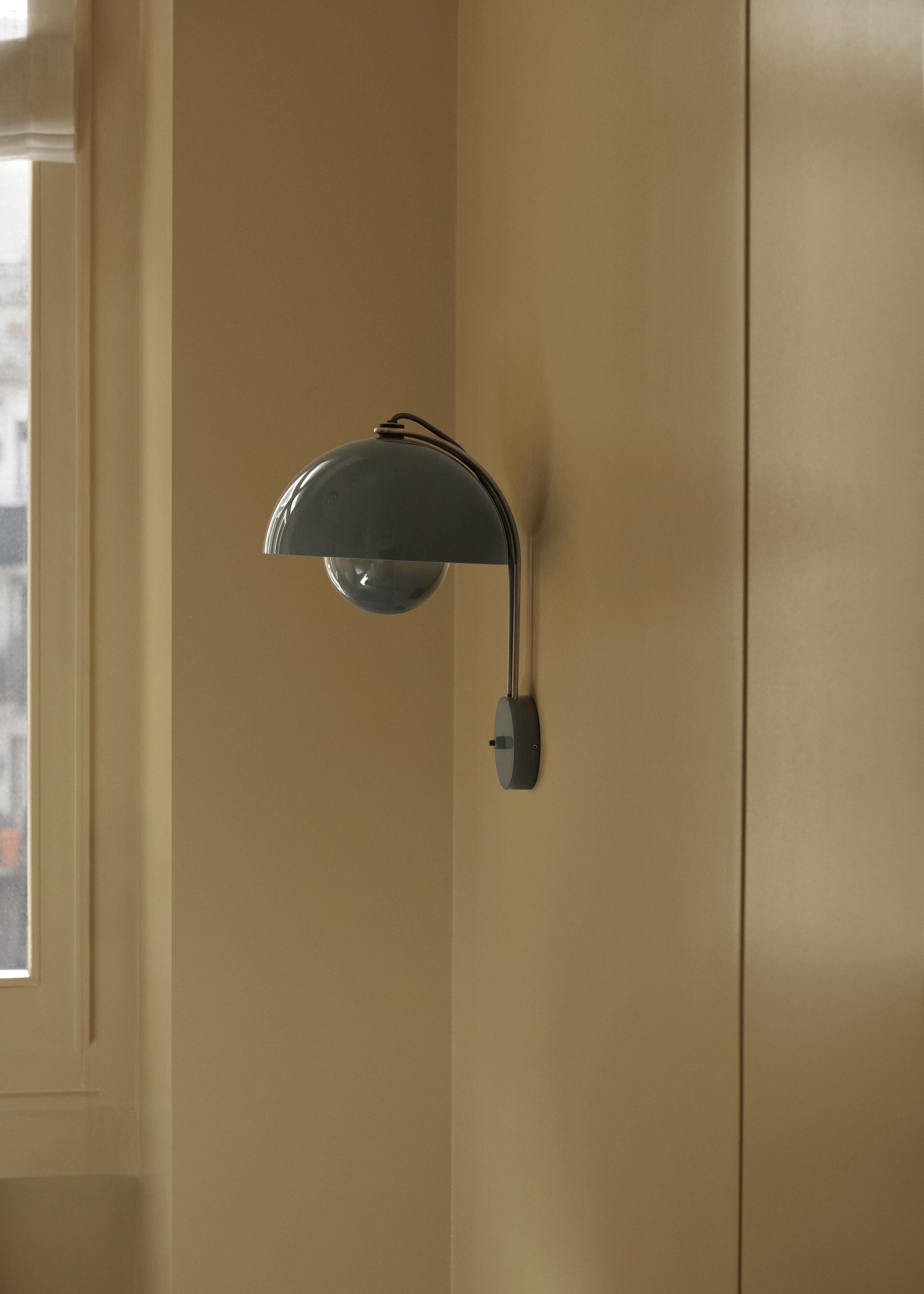 Wandlamp FLOWERPOT VP8 chroom