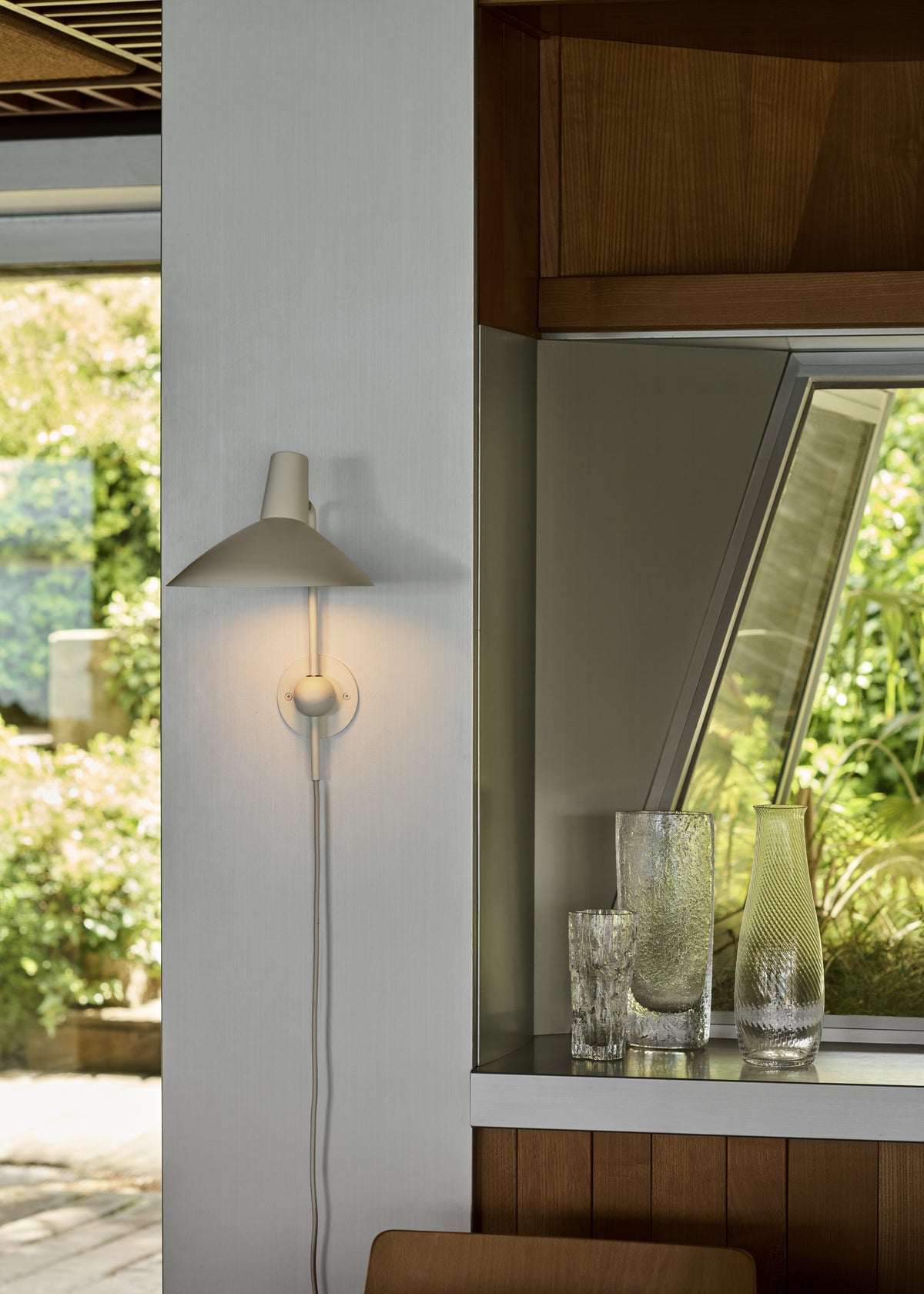 Wandlamp TRIPOD HM12 wit