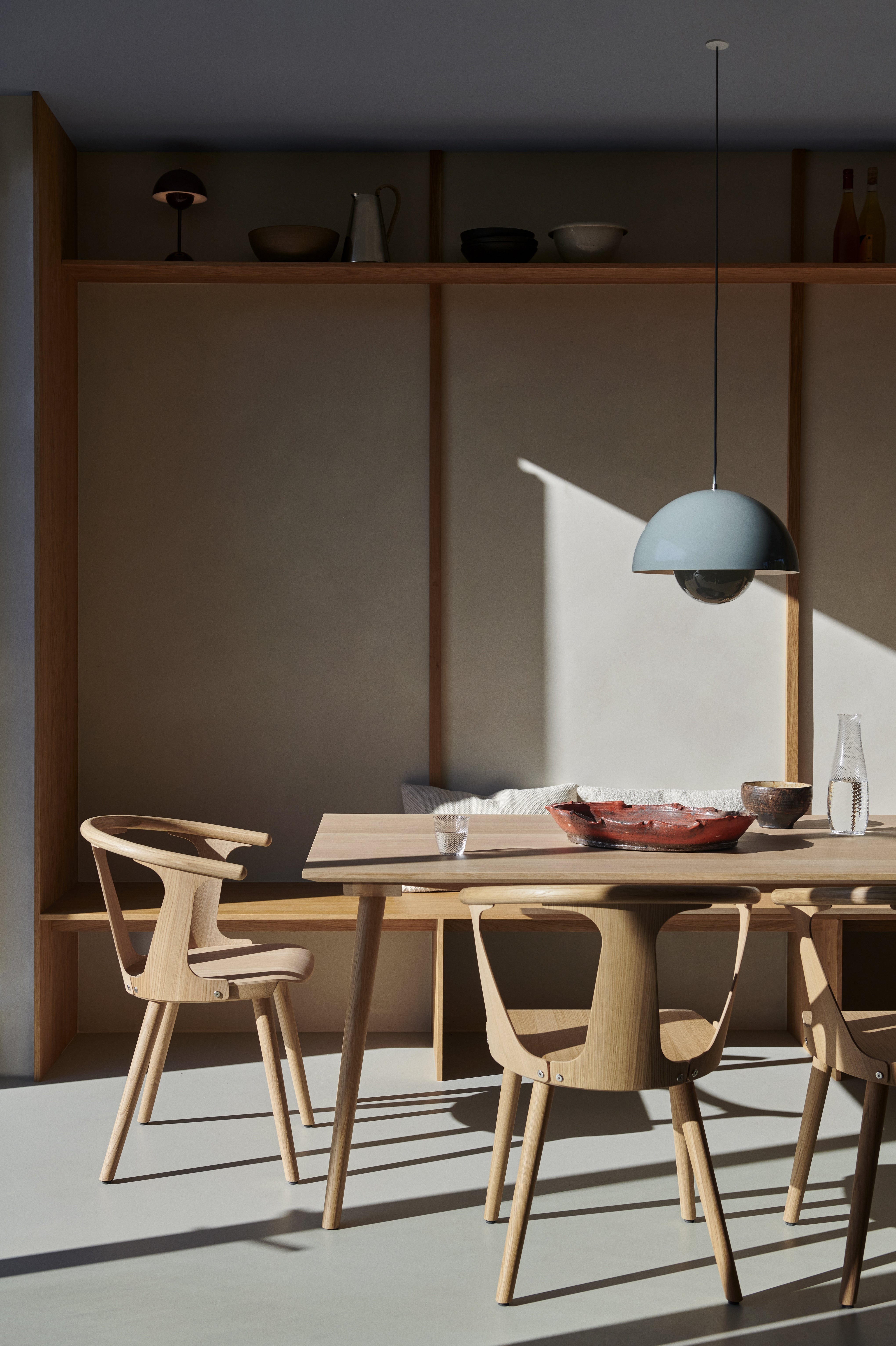 Hanglamp FLOWERPOT grijsblauw