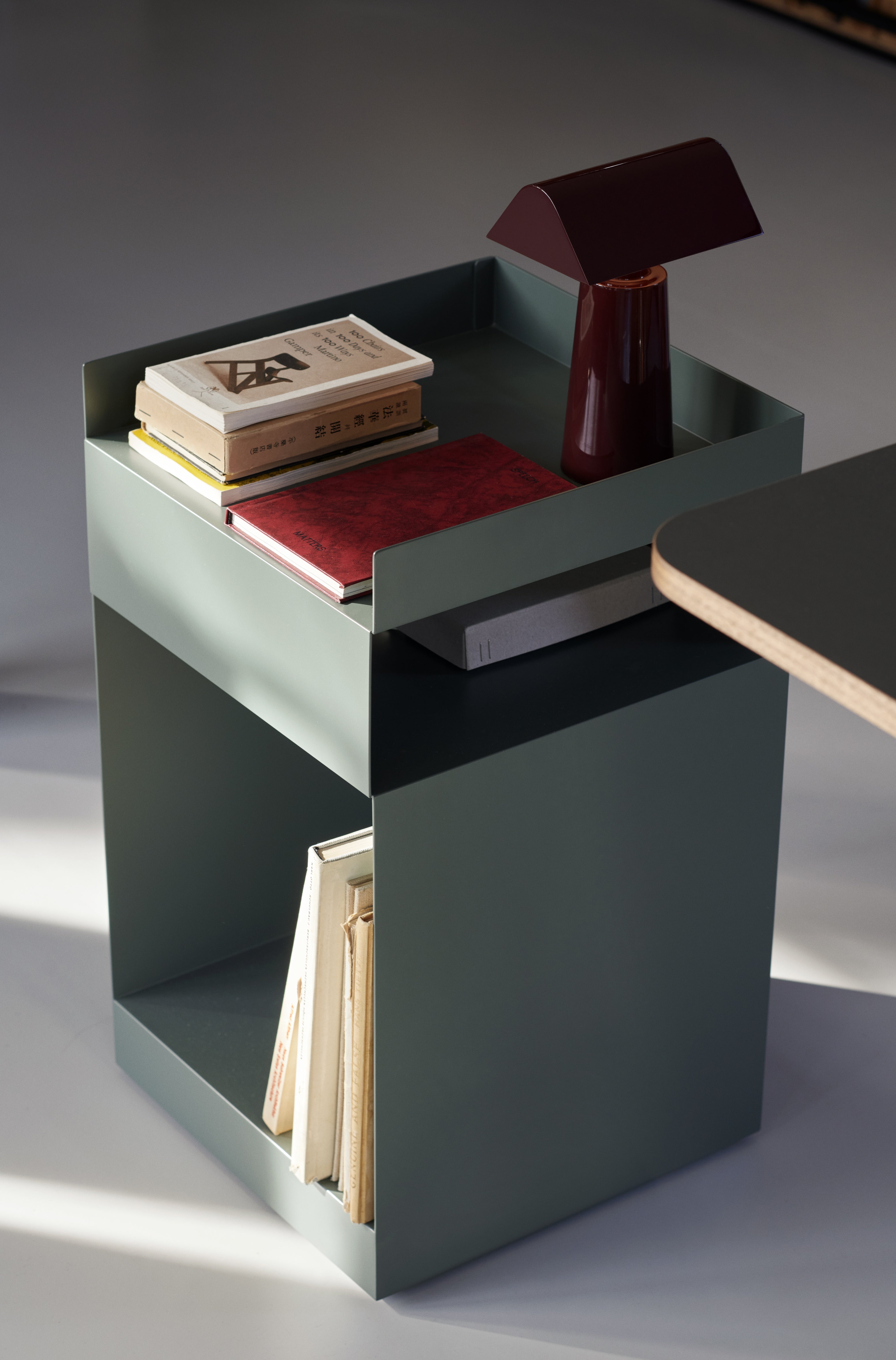Draagbare lamp CARET MF1 bordeaux