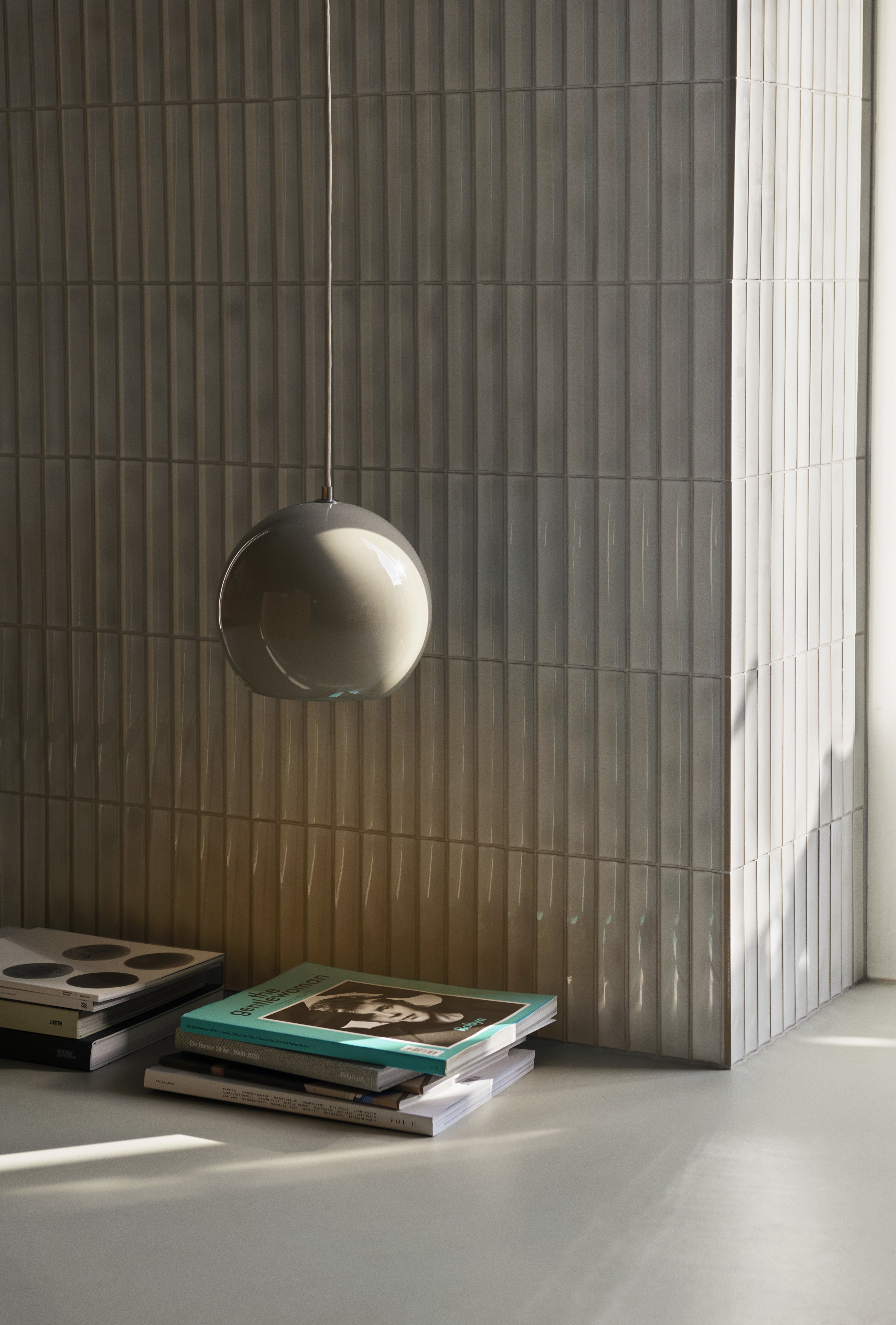 Hanglamp TOPAN VP6 met rode kap