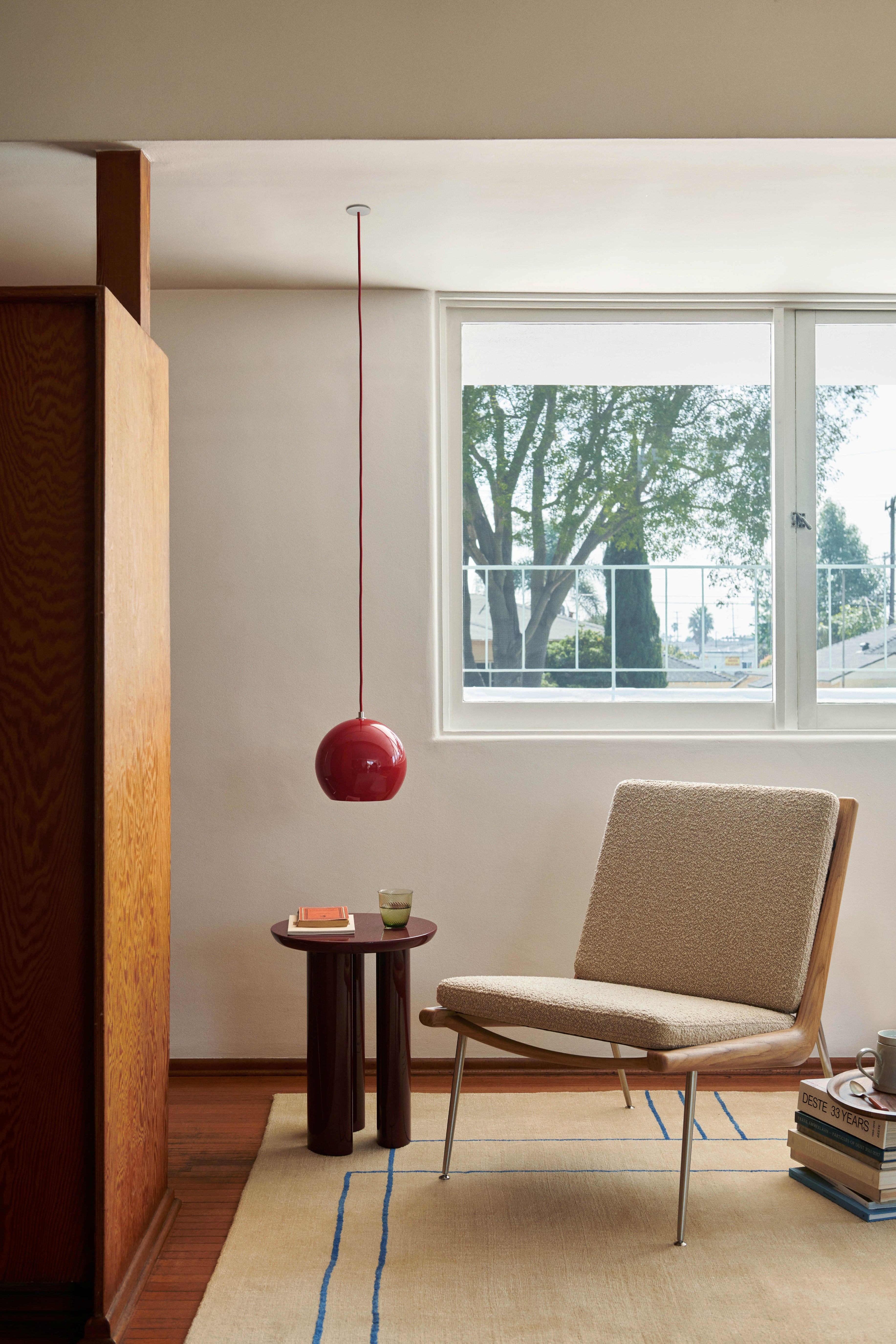 Hanglamp TOPAN VP6 met rode kap