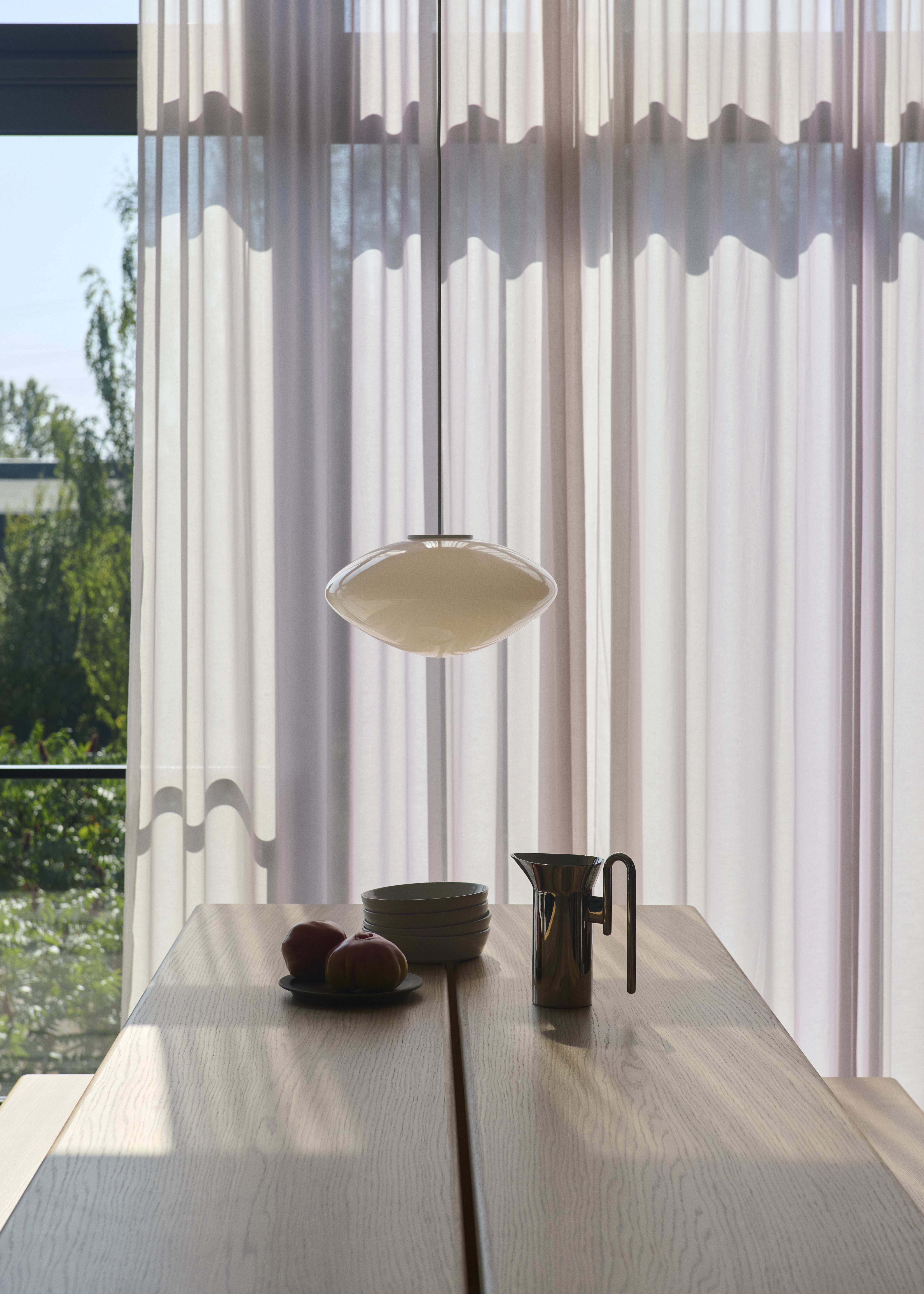 Hanglamp MIST met opalen kap