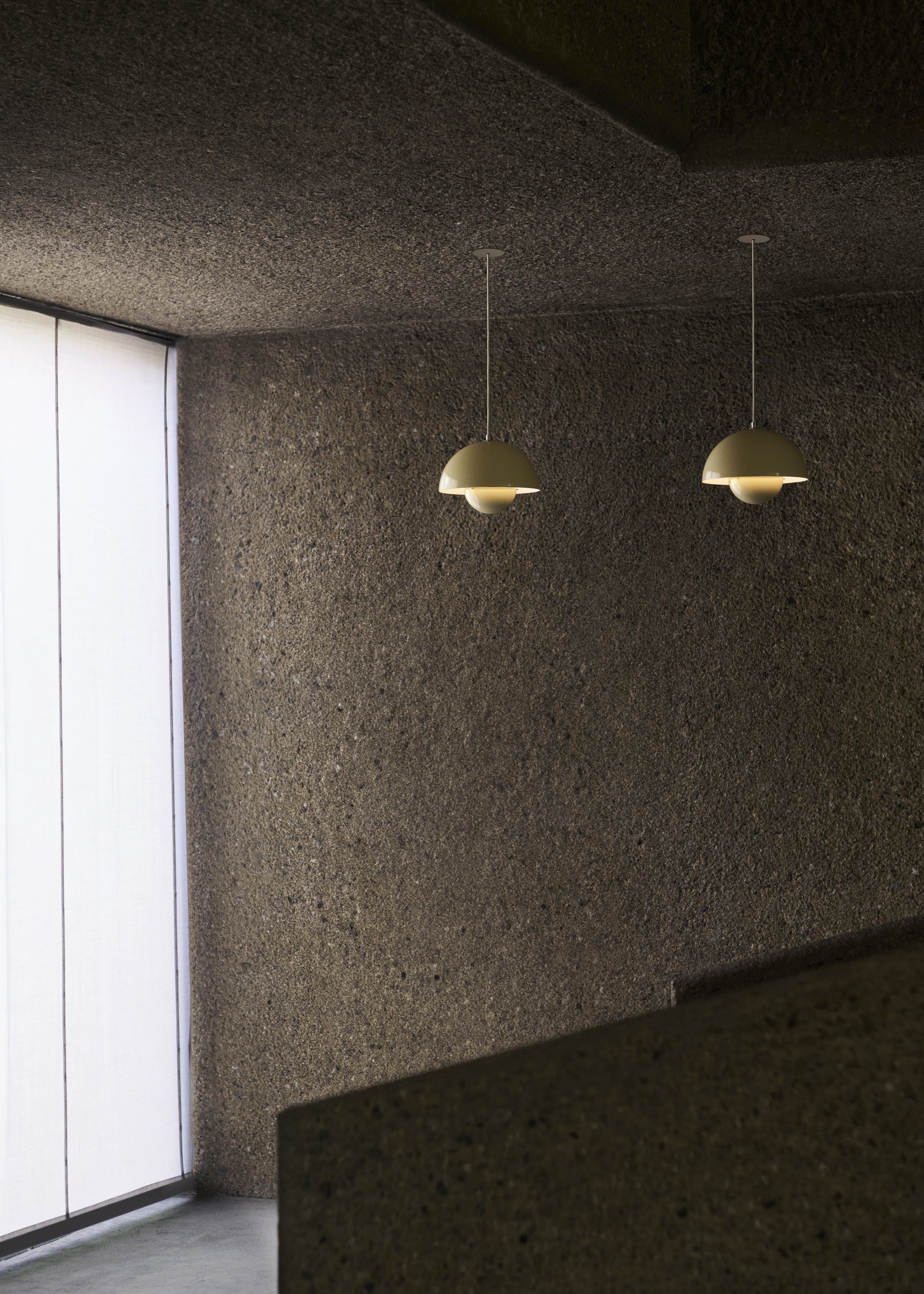 Hanglamp FLOWERPOT ivoor