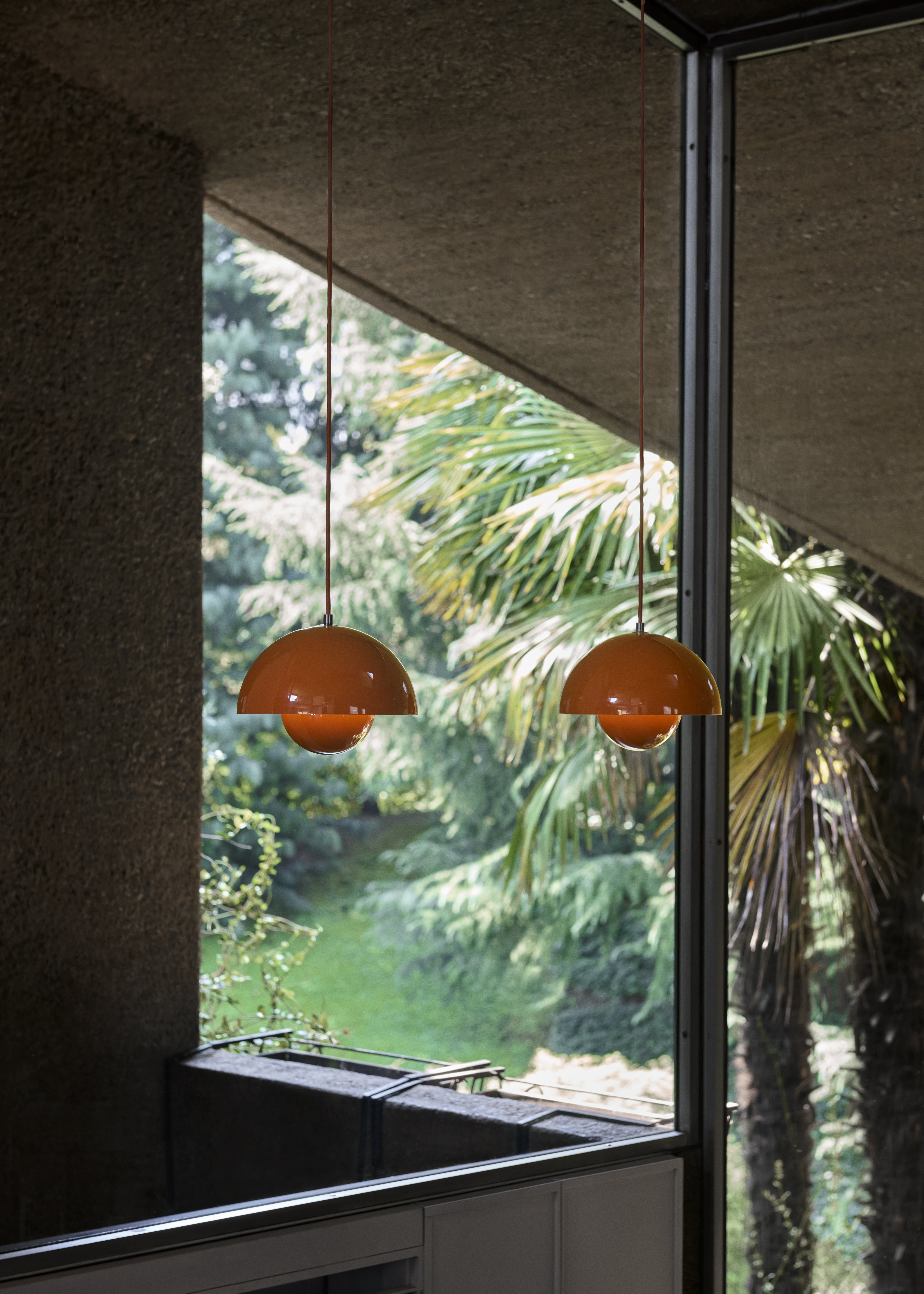 Hanglamp FLOWERPOT oranje