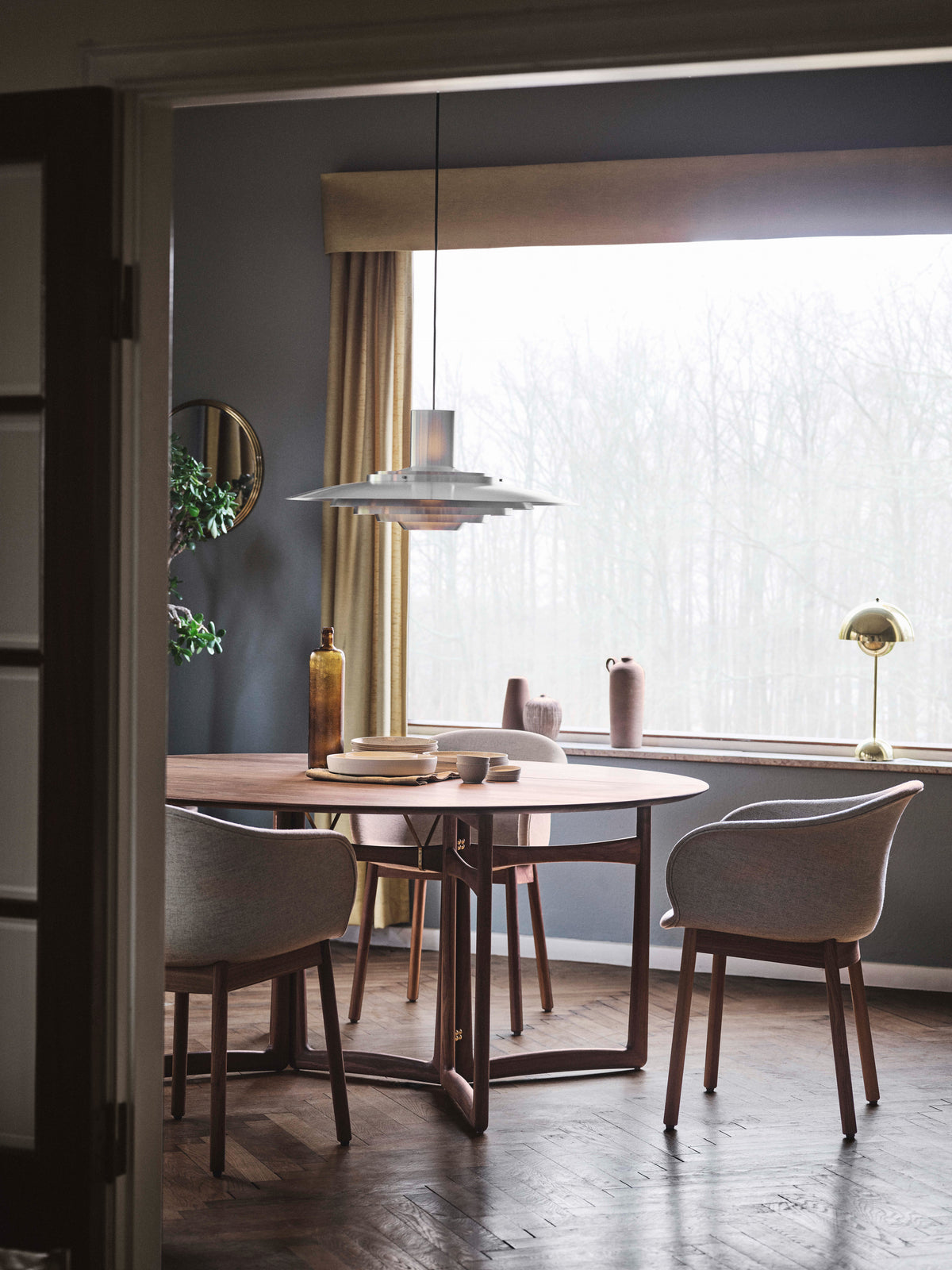 Wandspiegel SILLON SH7 met messing frame