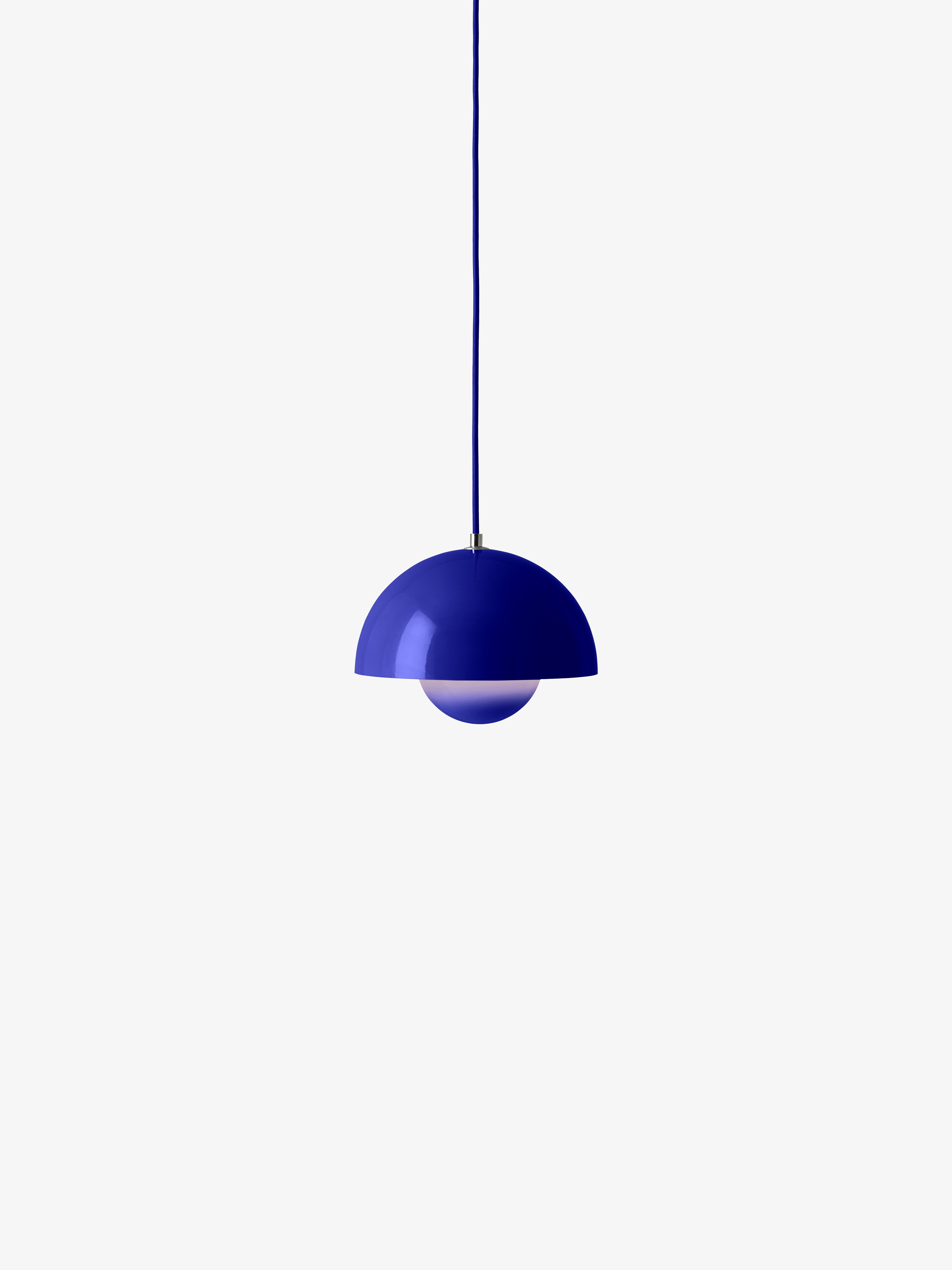 Hanglamp FLOWERPOT kobaltblauw