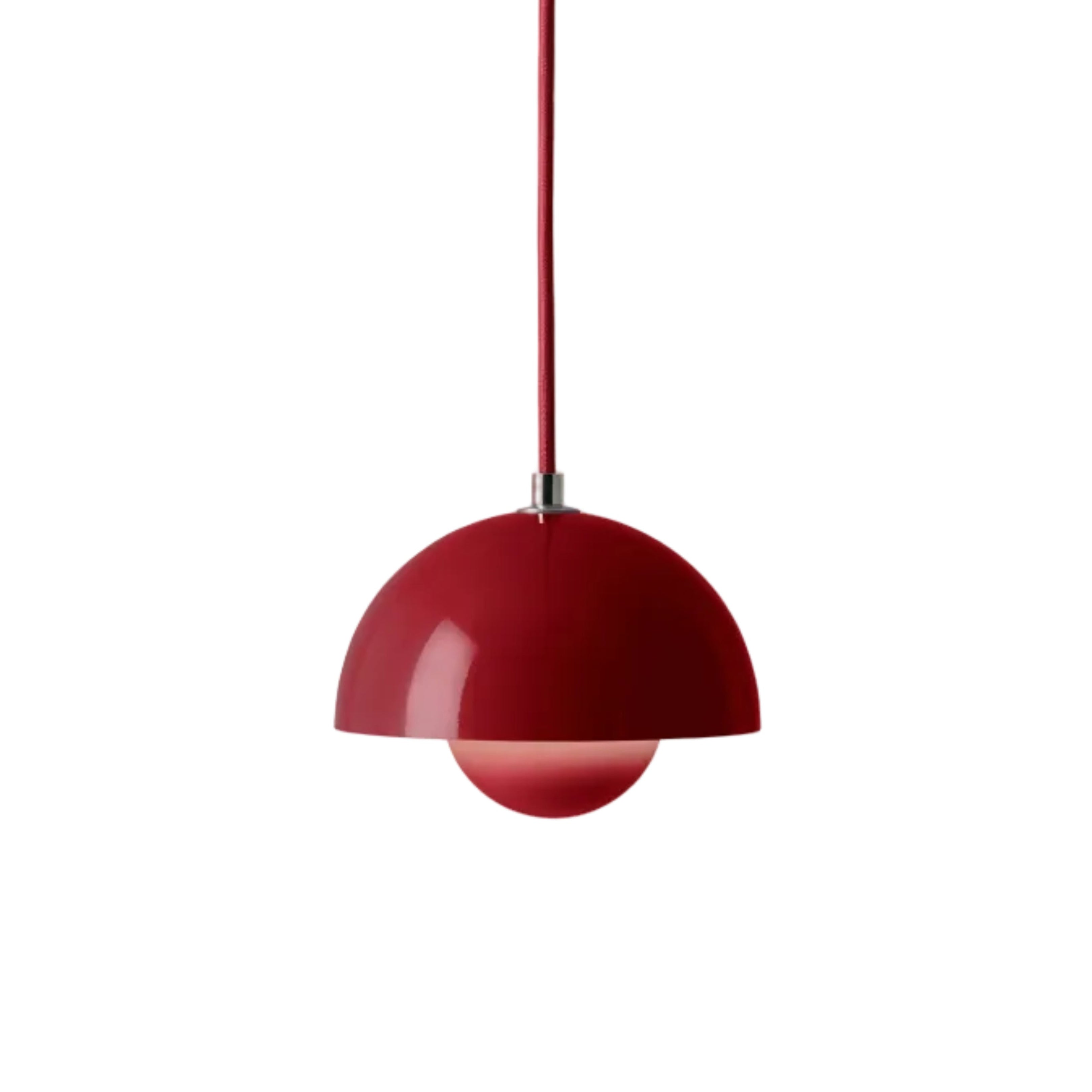 hanglamp FLOWERPOT wijnrood