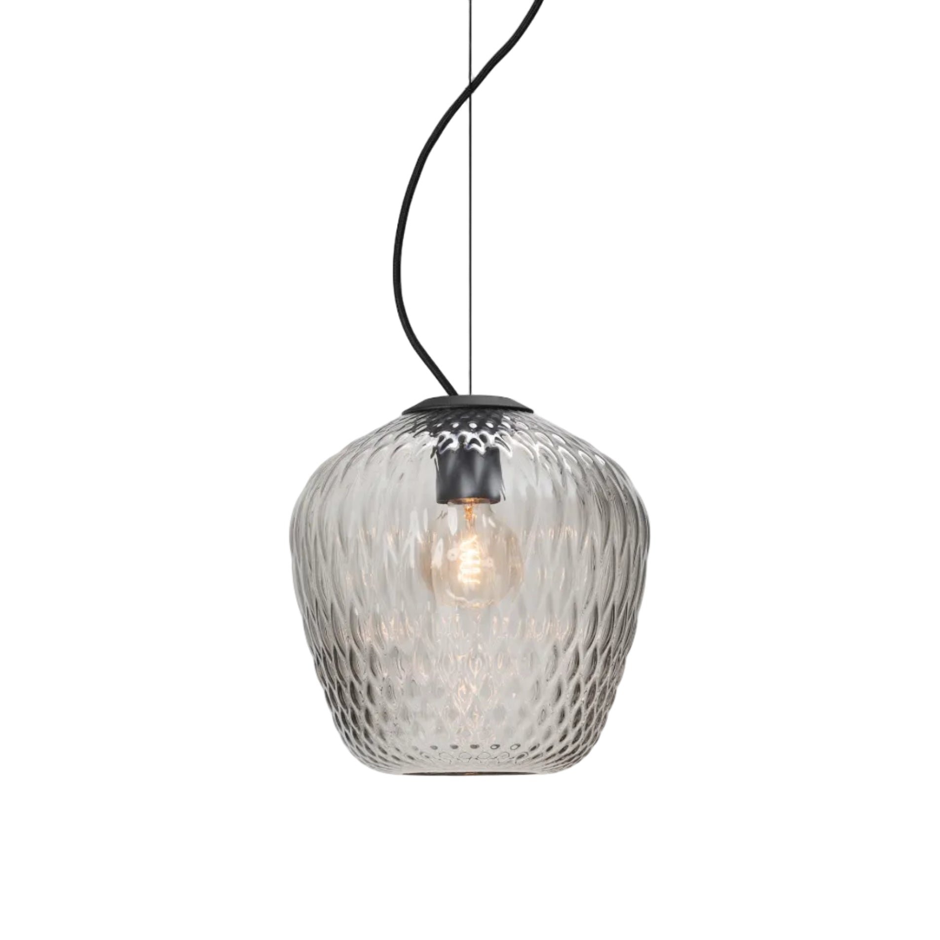 Hanglamp BLOWN glanzende kap