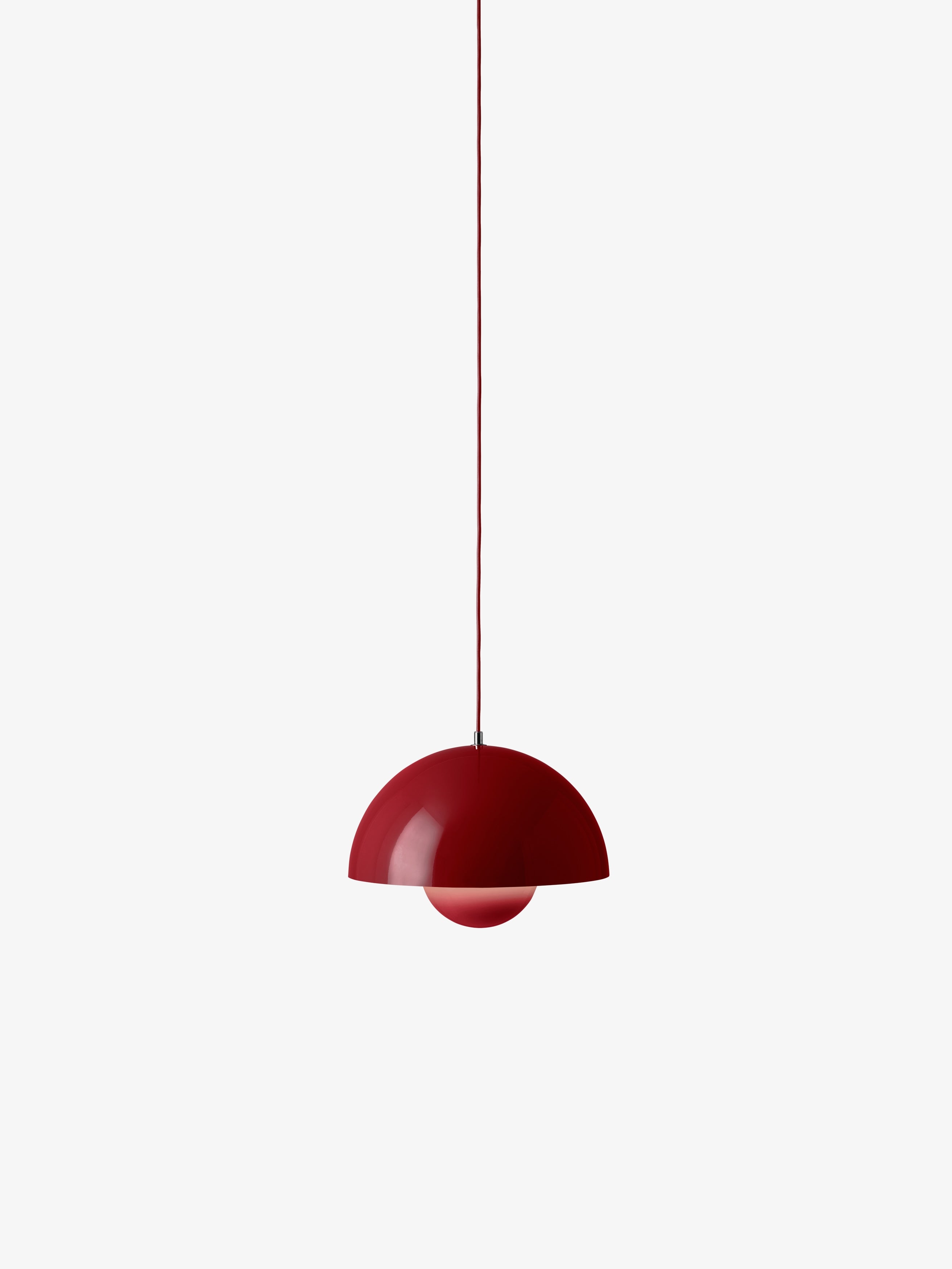hanglamp FLOWERPOT wijnrood