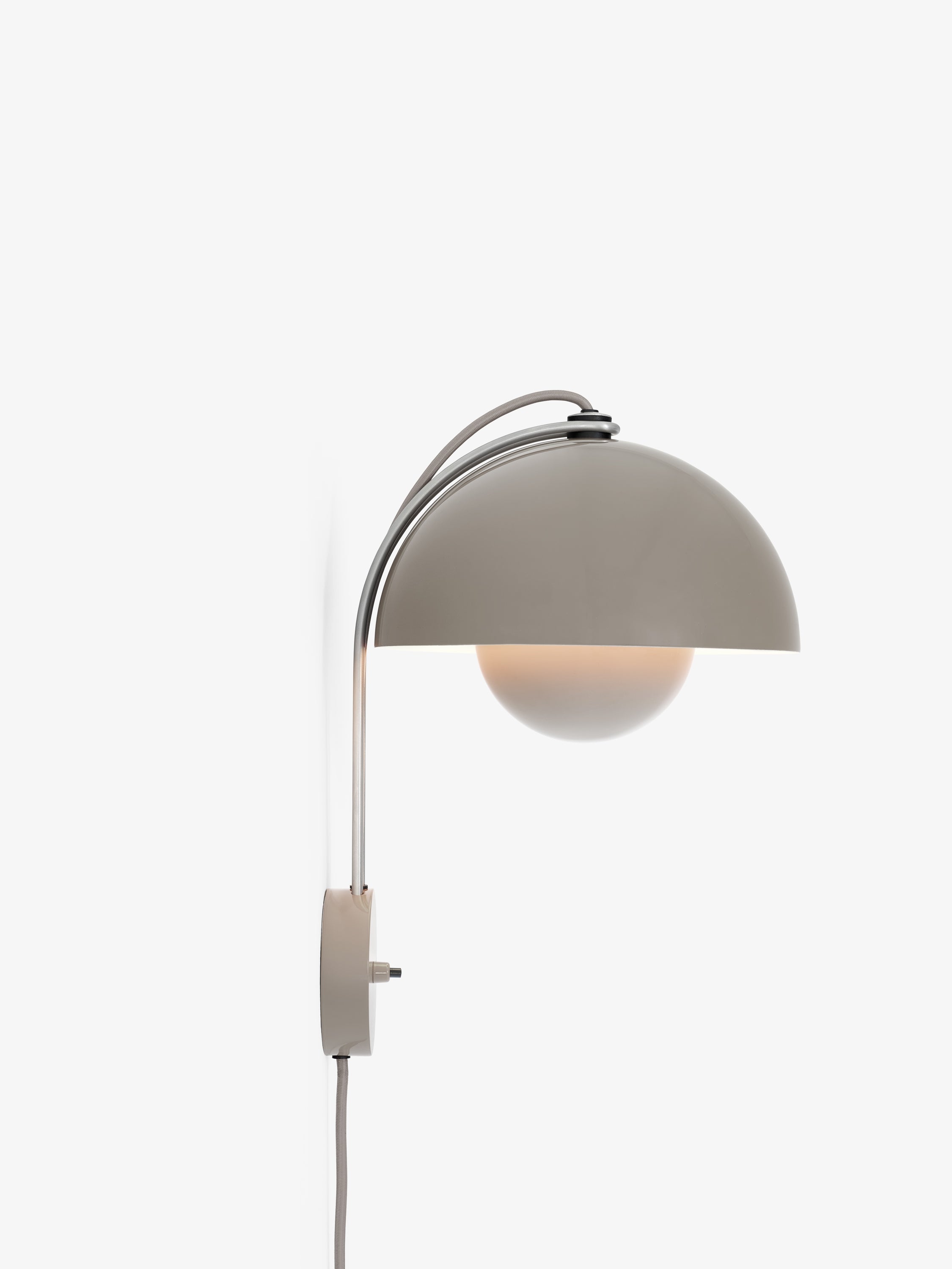 Wandlamp FLOWERPOT VP8 grijsbeige