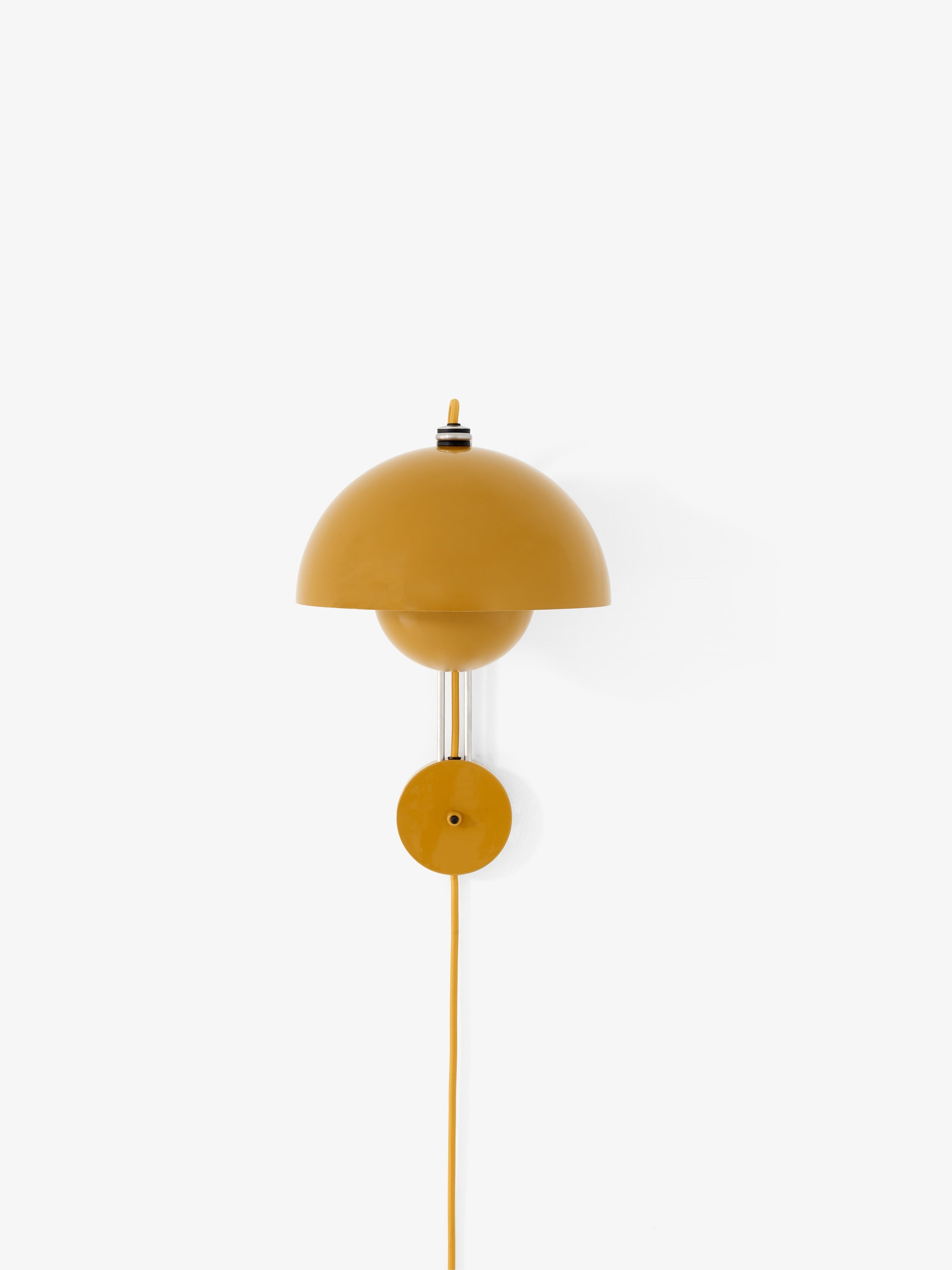 Wandlamp FLOWERPOT VP8 mosterdgeel