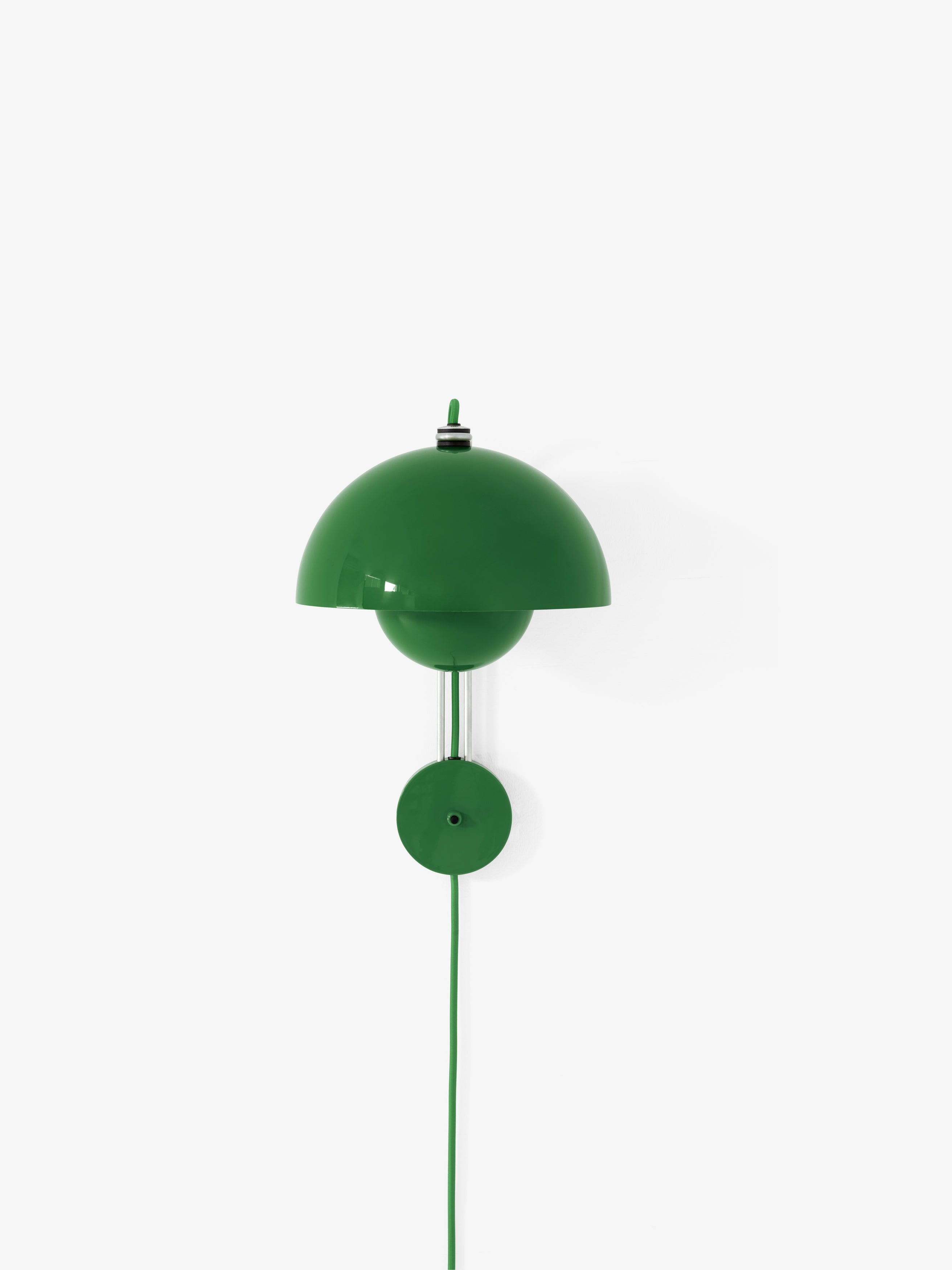 Wandlamp FLOWERPOT VP8 in intensief groen