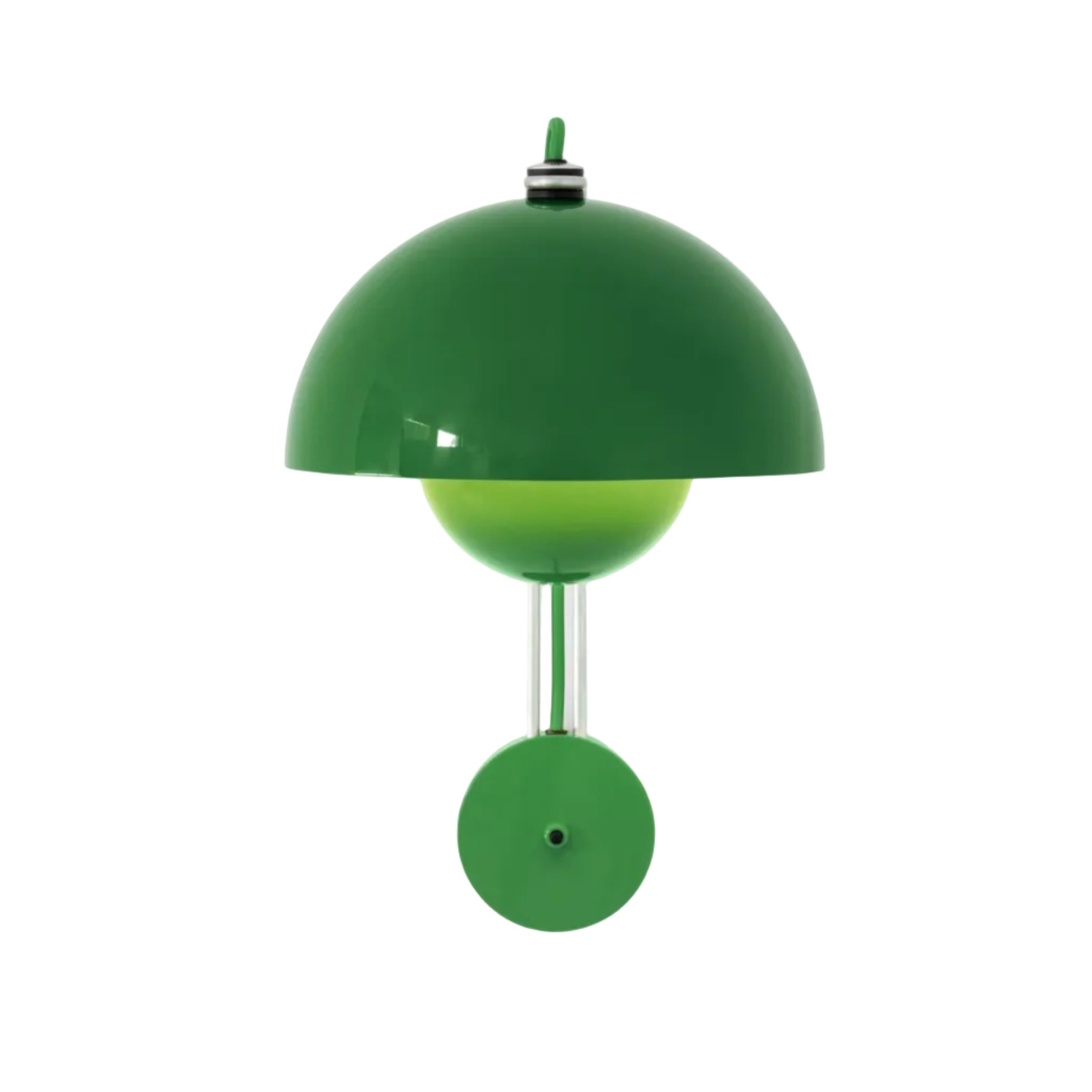 Wandlamp FLOWERPOT VP8 in intensief groen