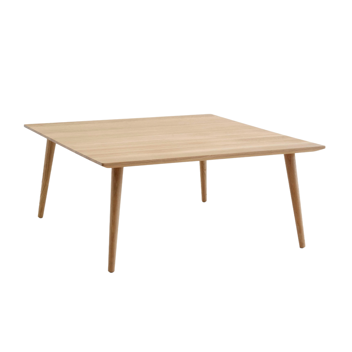 Vierkante salontafel IN BETWEEN SK24 geolied eiken