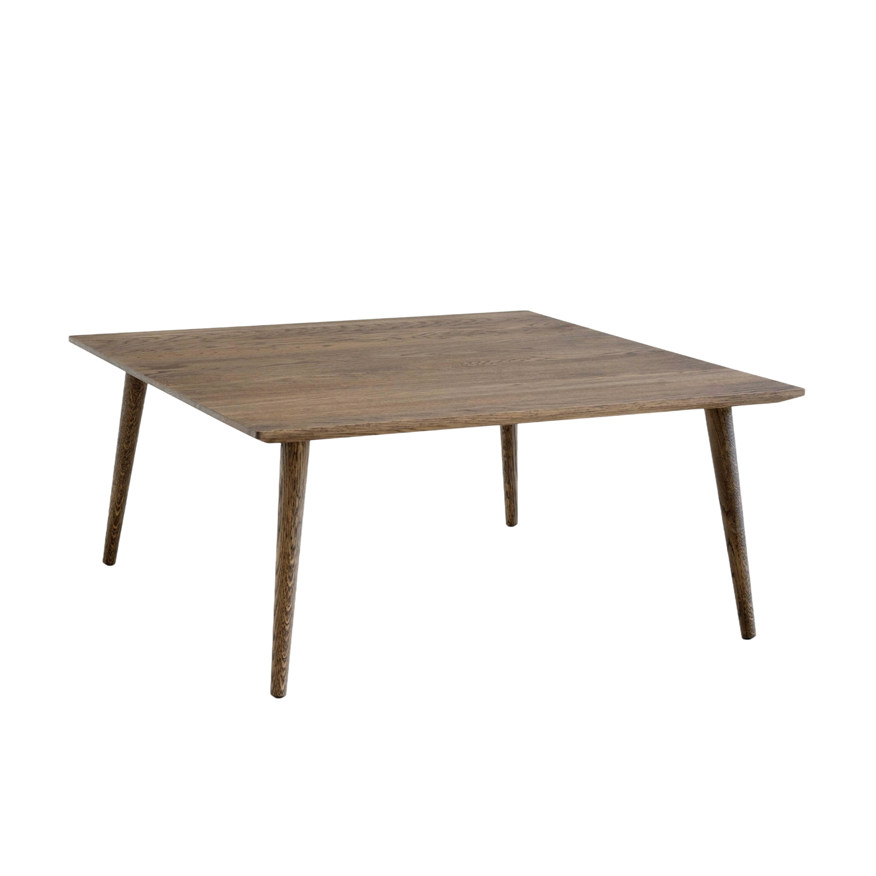 Vierkante salontafel IN BETWEEN SK24 gerookt geolied eiken