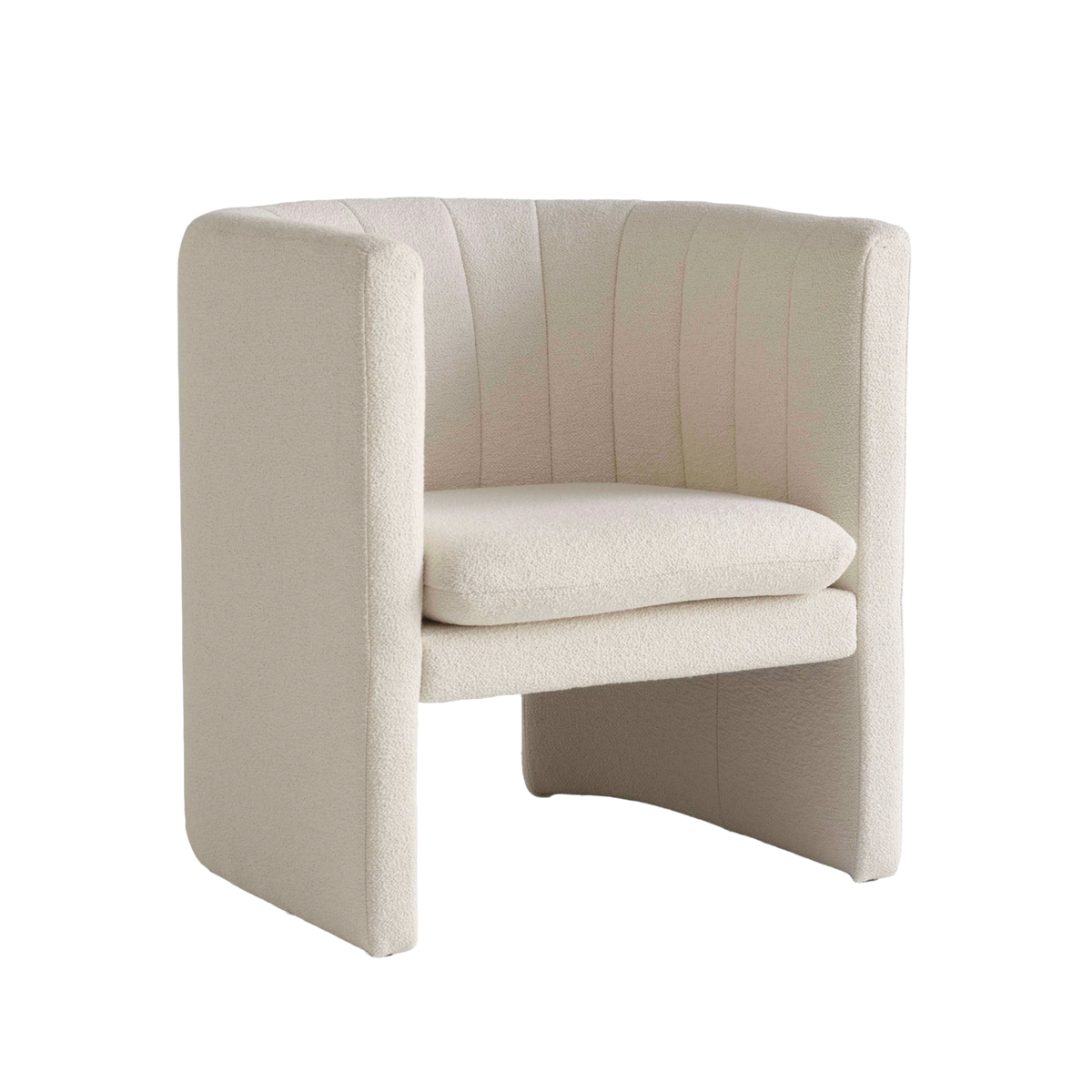 Gestoffeerde LOAFER SC23 fauteuil met armleuningen