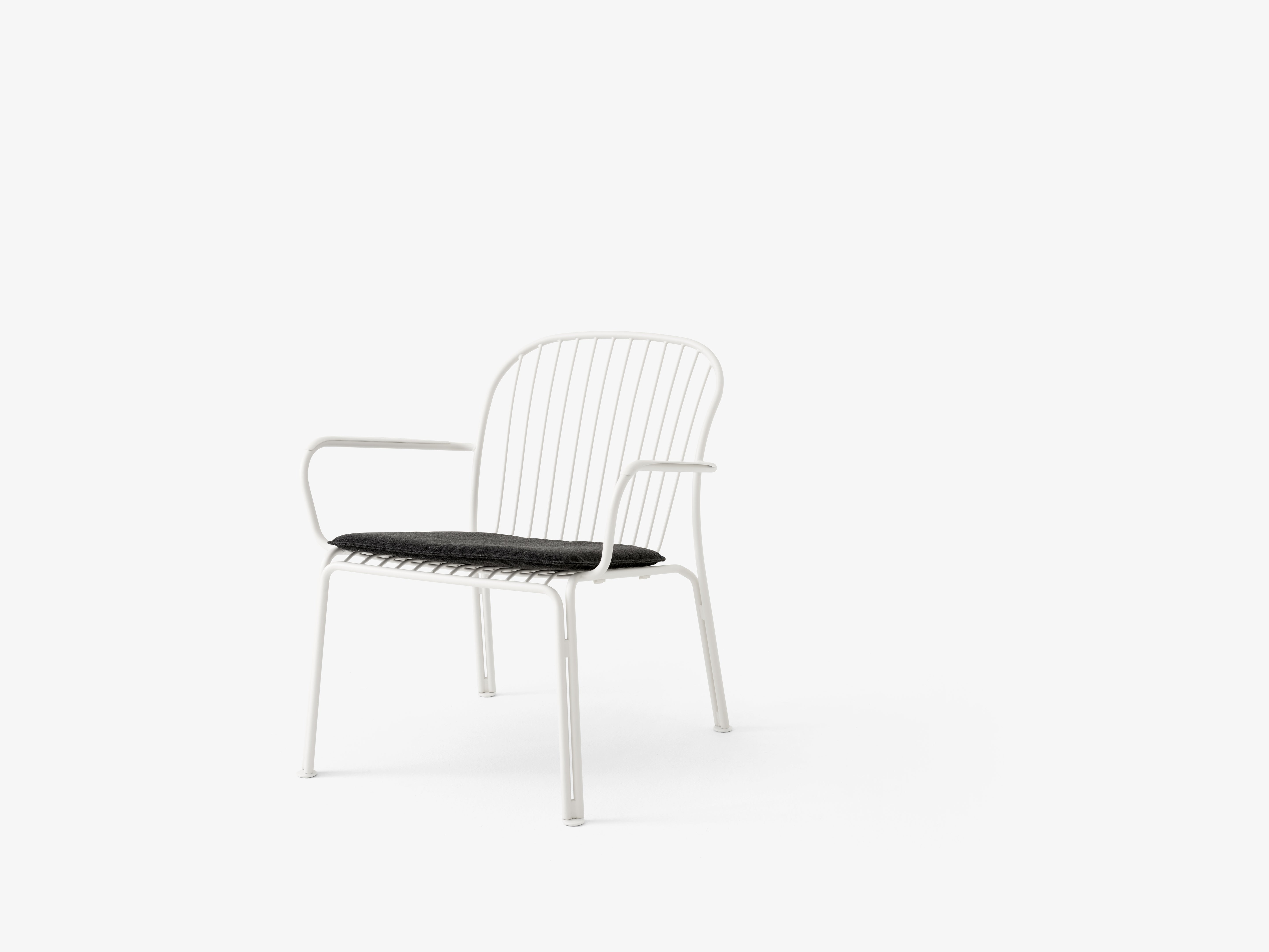 Buitenfauteuil met armleuningen THORVALD SC101 ivoor