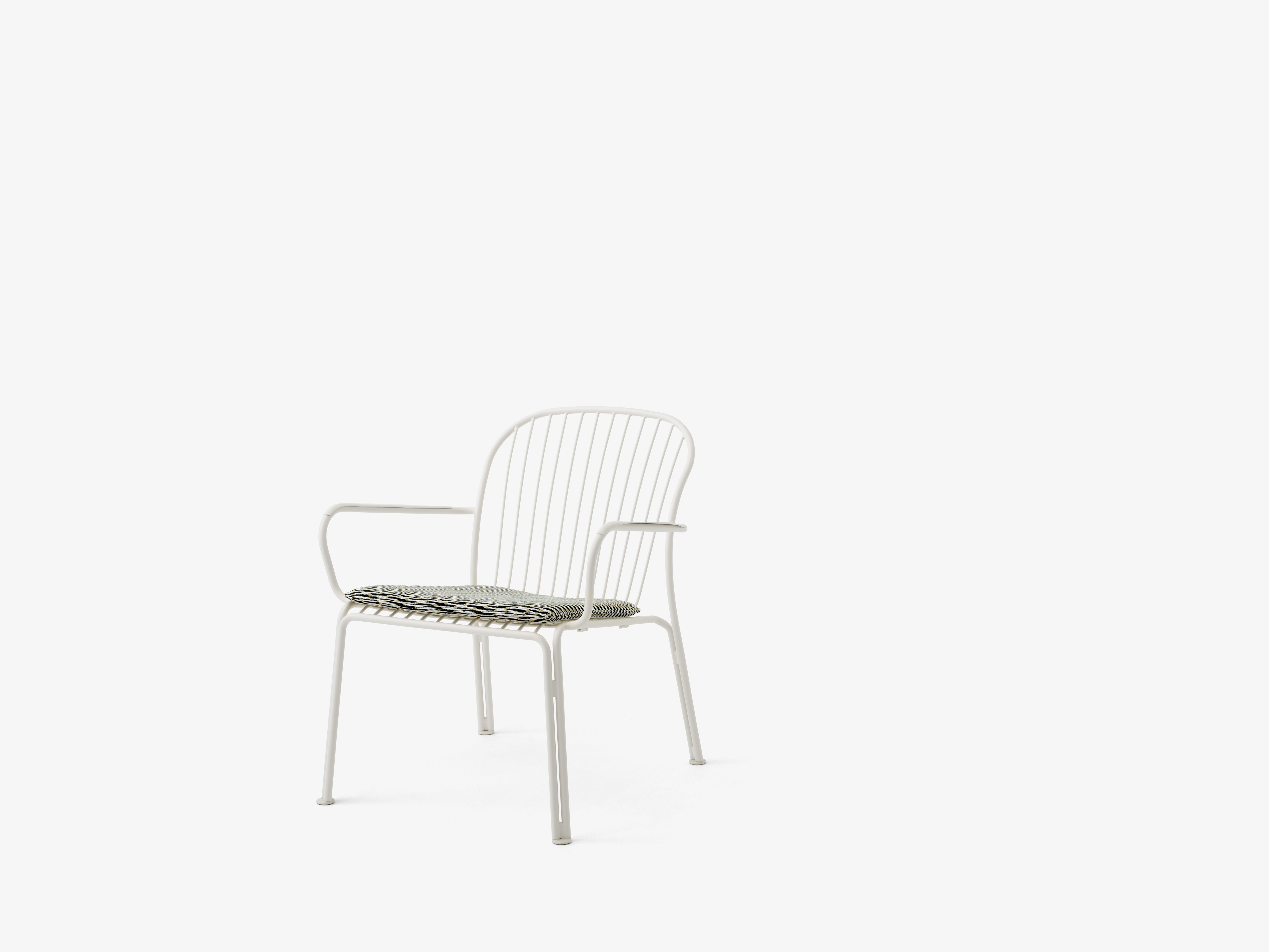 Buitenfauteuil met armleuningen THORVALD SC101 ivoor