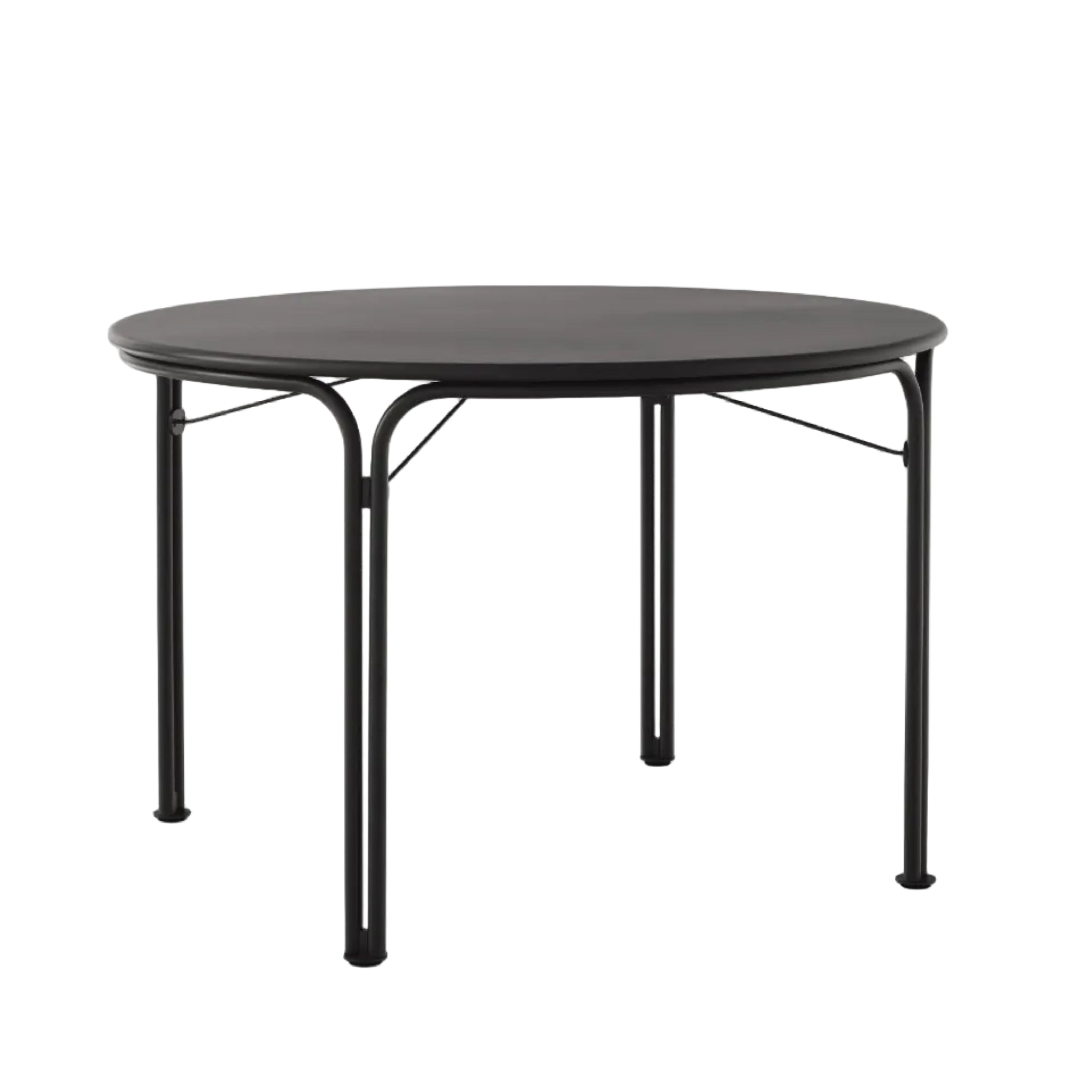 Buiten ronde tafel THORVALD SC98 zwart