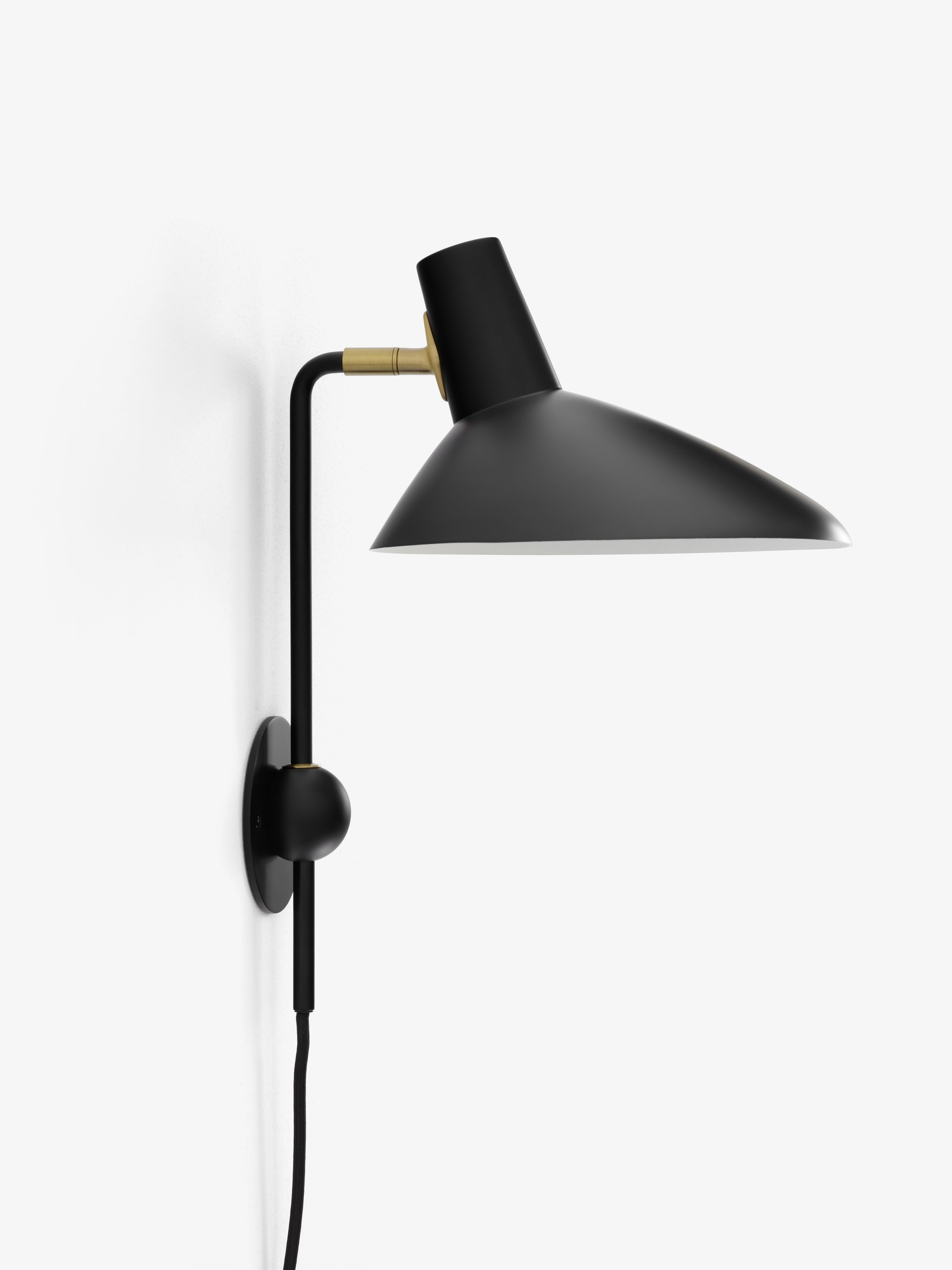 Wandlamp TRIPOD HM12 zwart