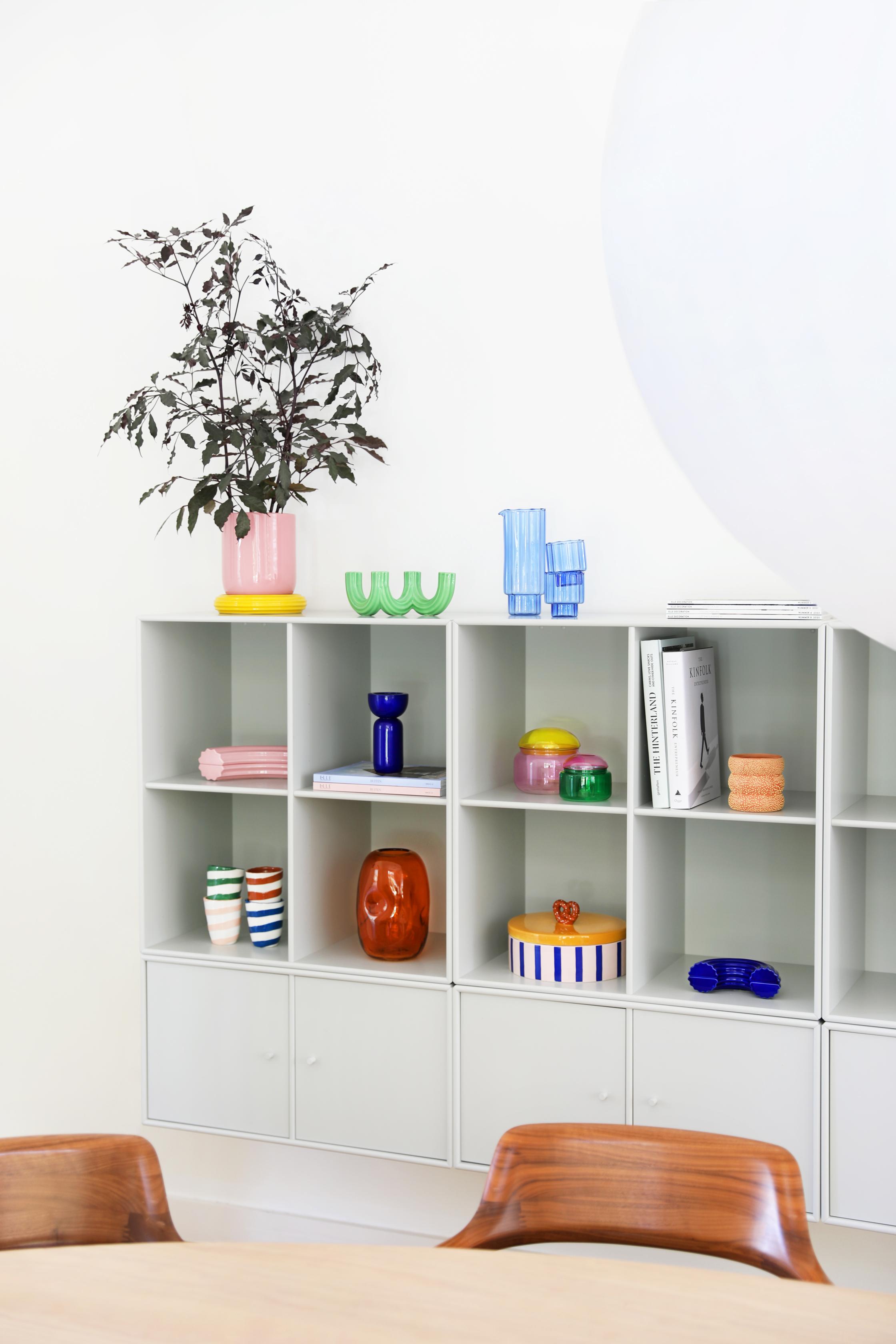 Groene vierarmige kandelaar CHURROS