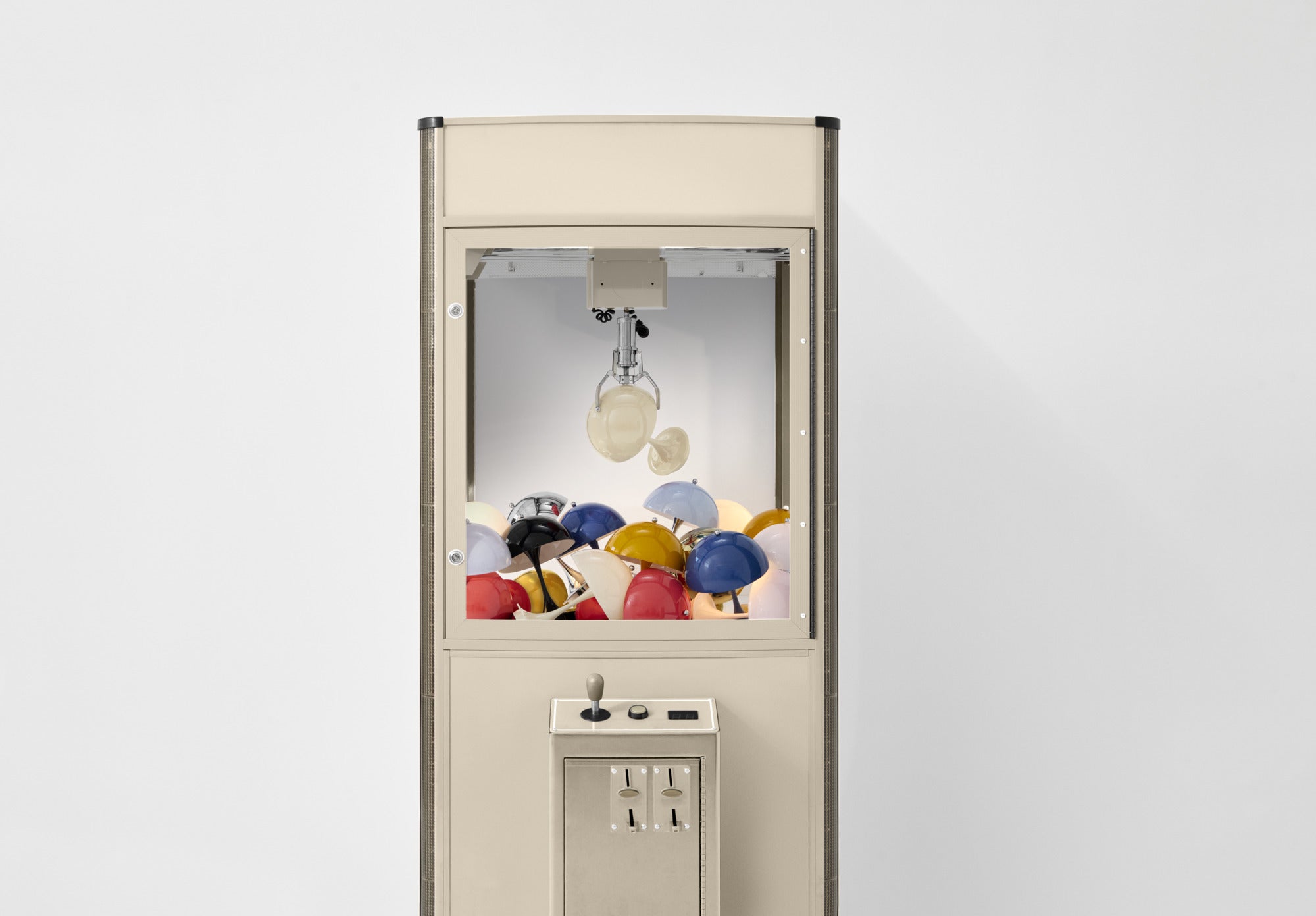 Portable lamp PANTHELLA 160 beige opal