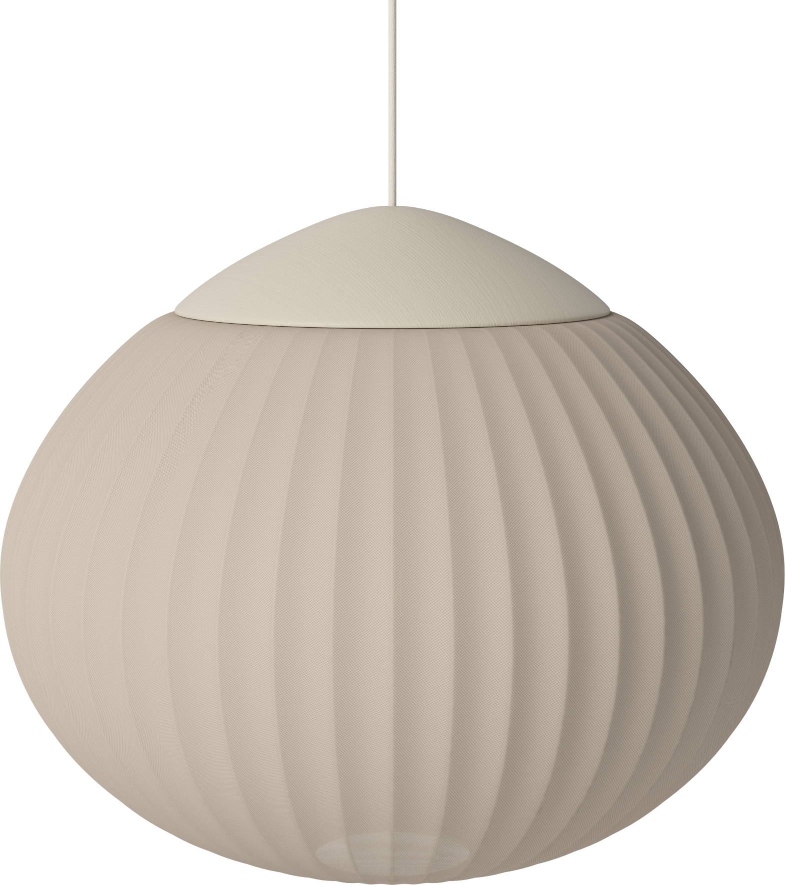 Hanglamp gestreept ACORN beige
