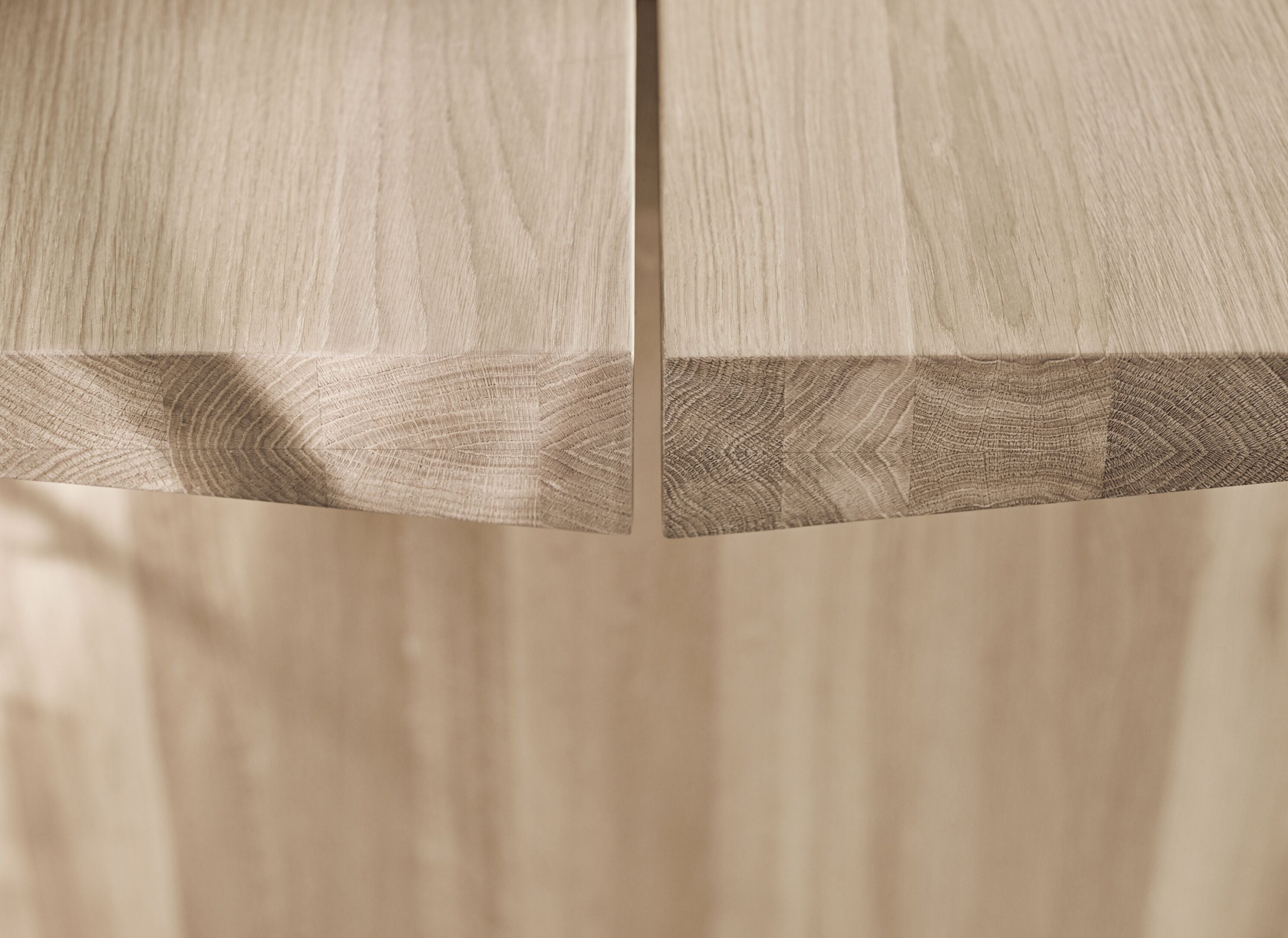 Alpenbank gebleichte Eichenholz