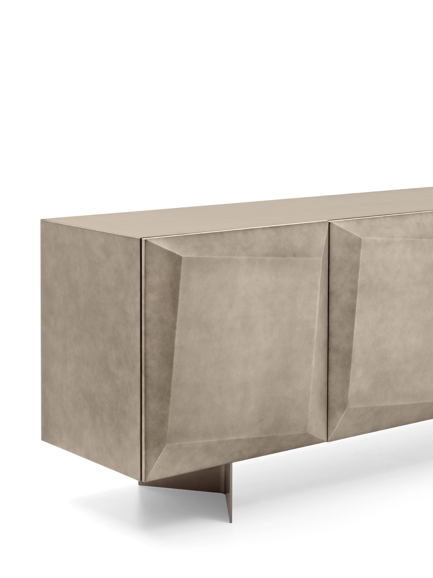 Kommode ALTEREGO geborsteld beige