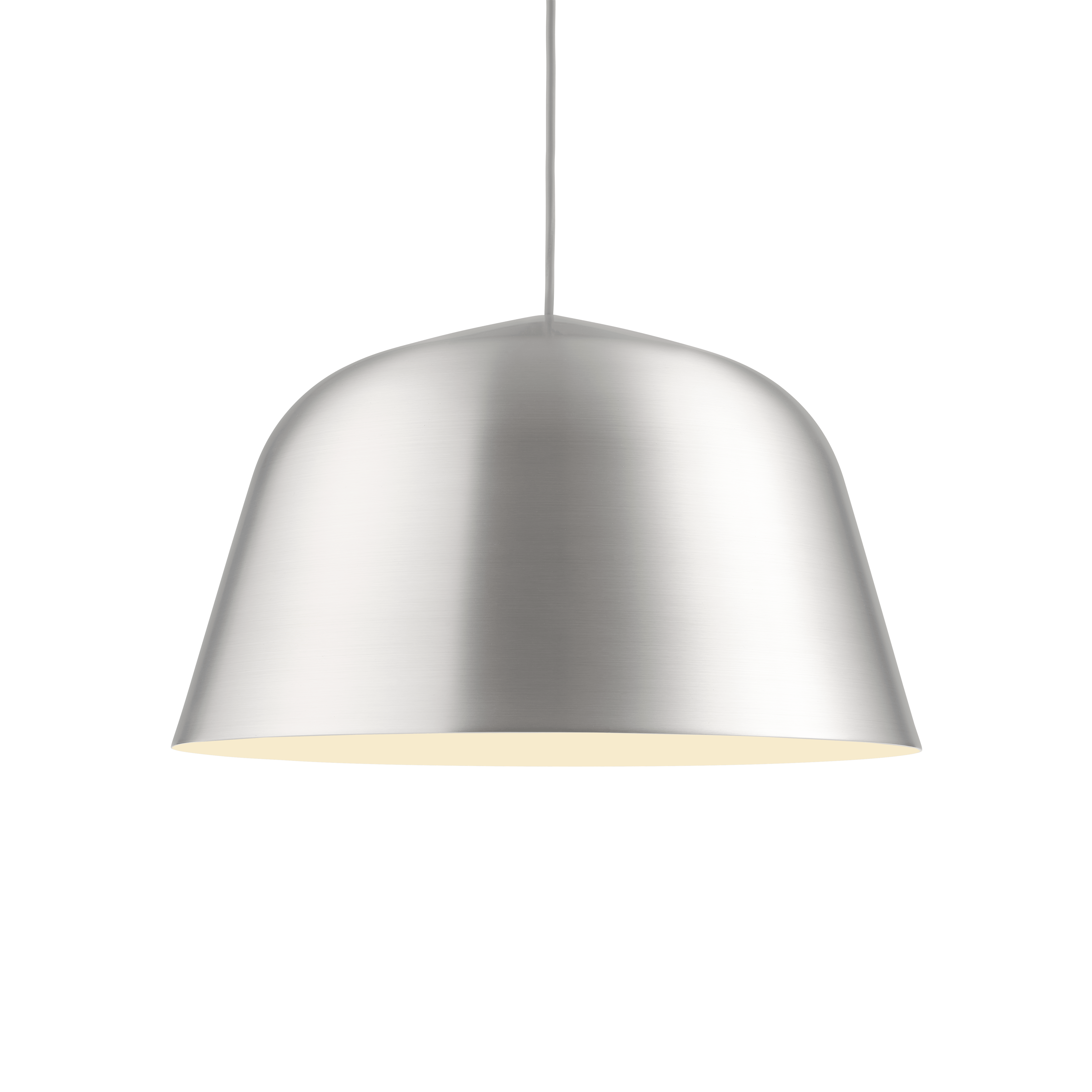 Hanglamp AMBIT geborsteld aluminium