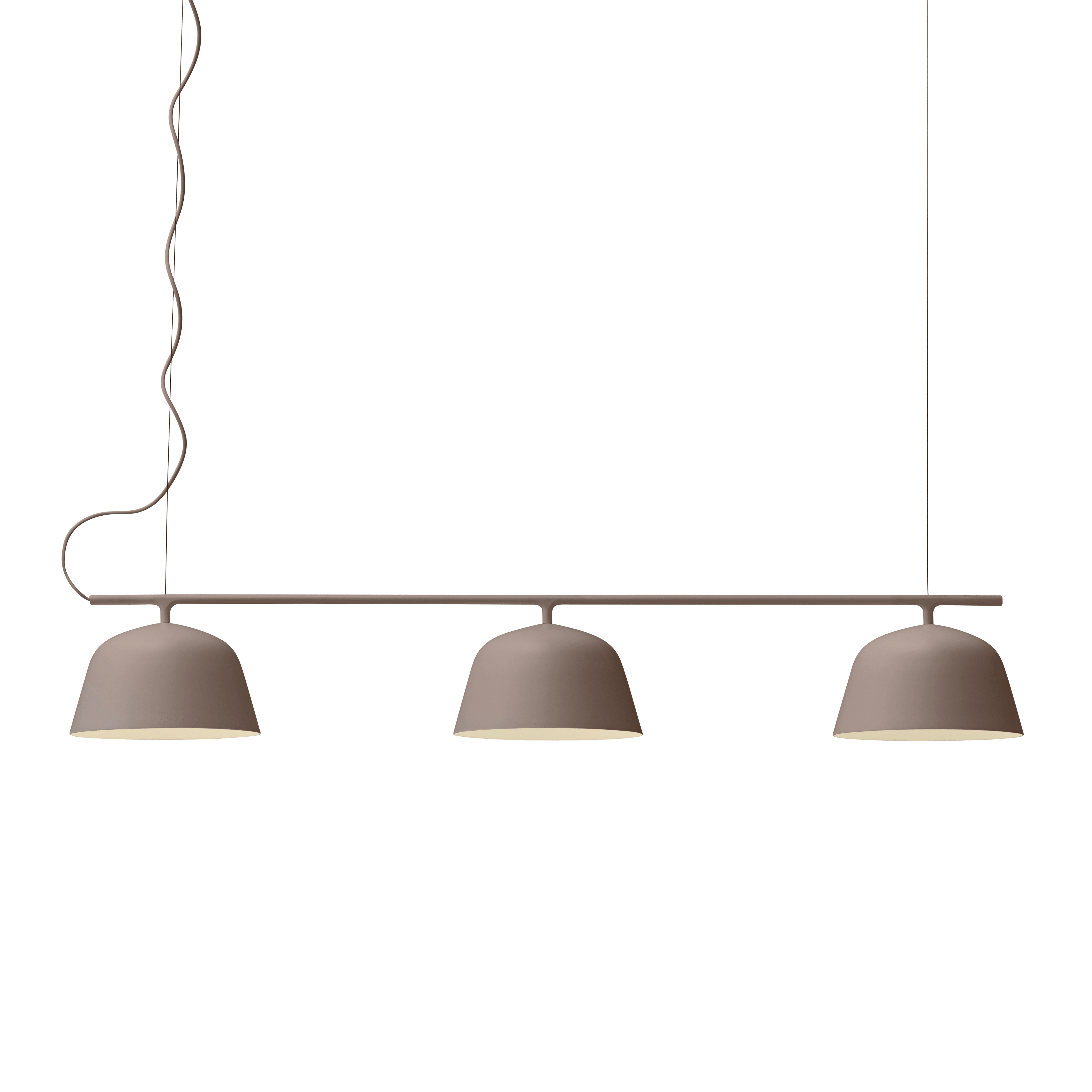 Lampa wisząca AMBIT RAIL taupe