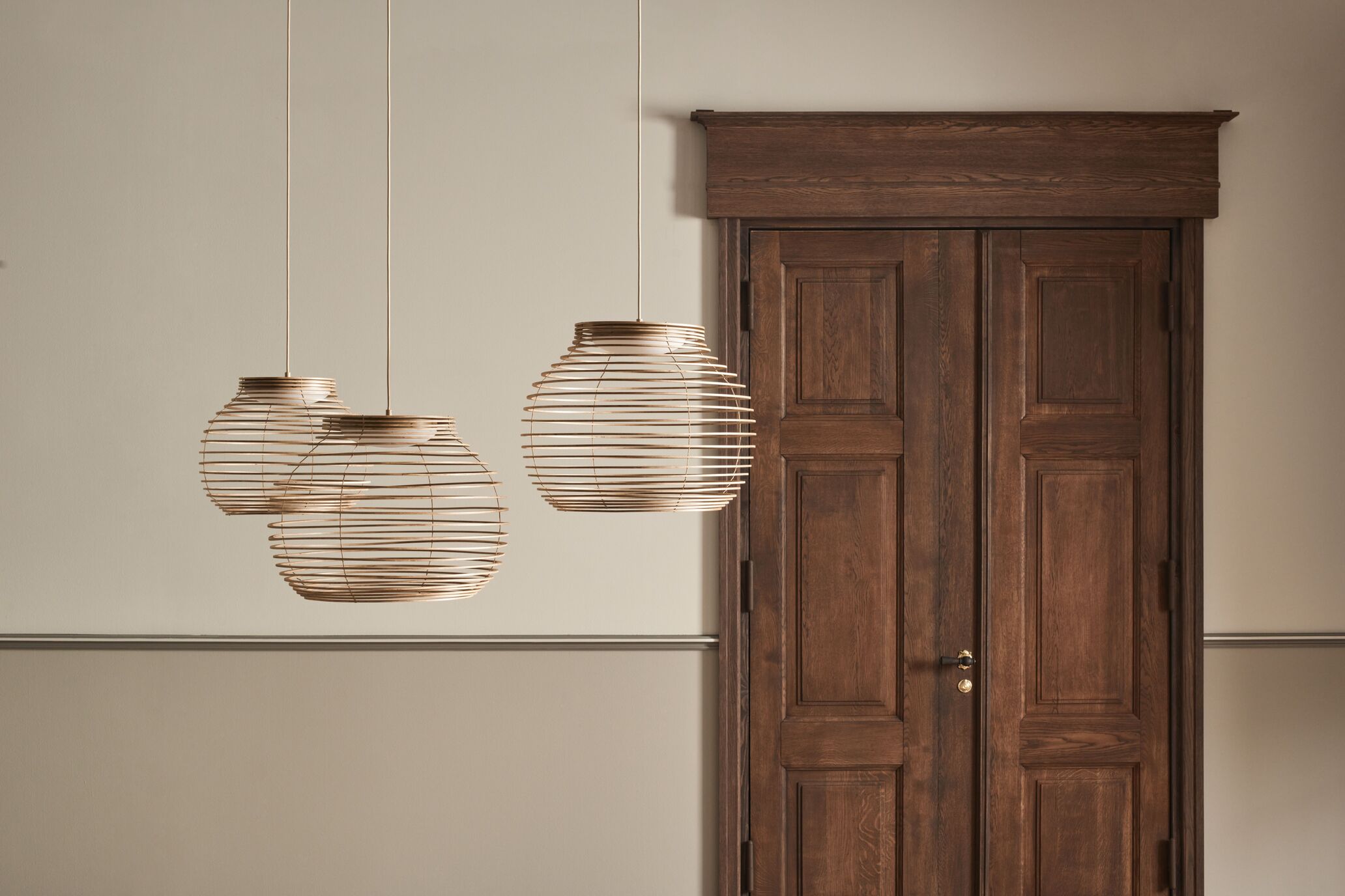 Anelli Hanging Lampe Eichenfurnier