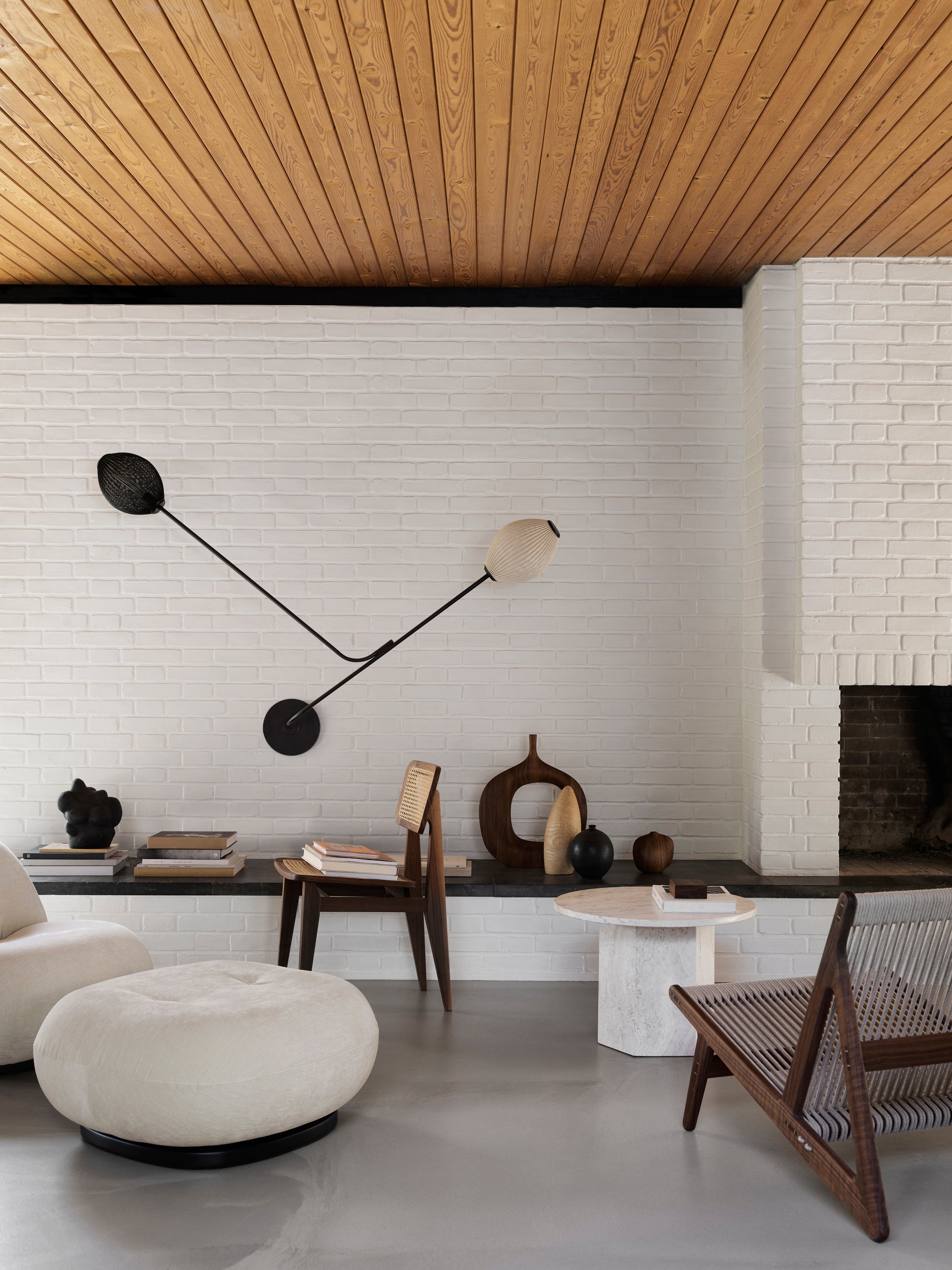 Wandlamp SATELLITE zwart