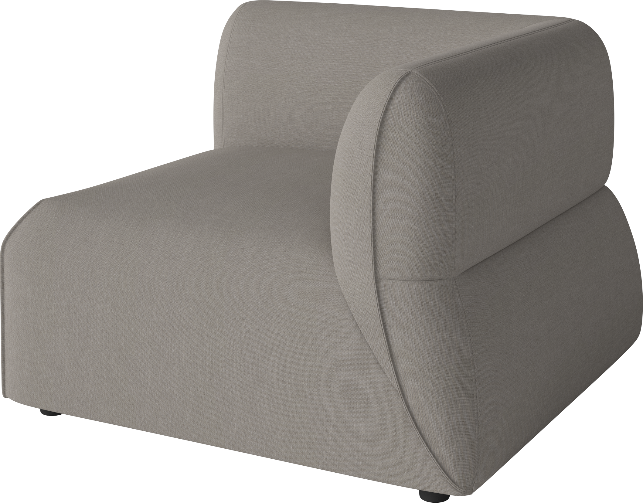 Modular Sofa ARKE - right -handed upholstered module