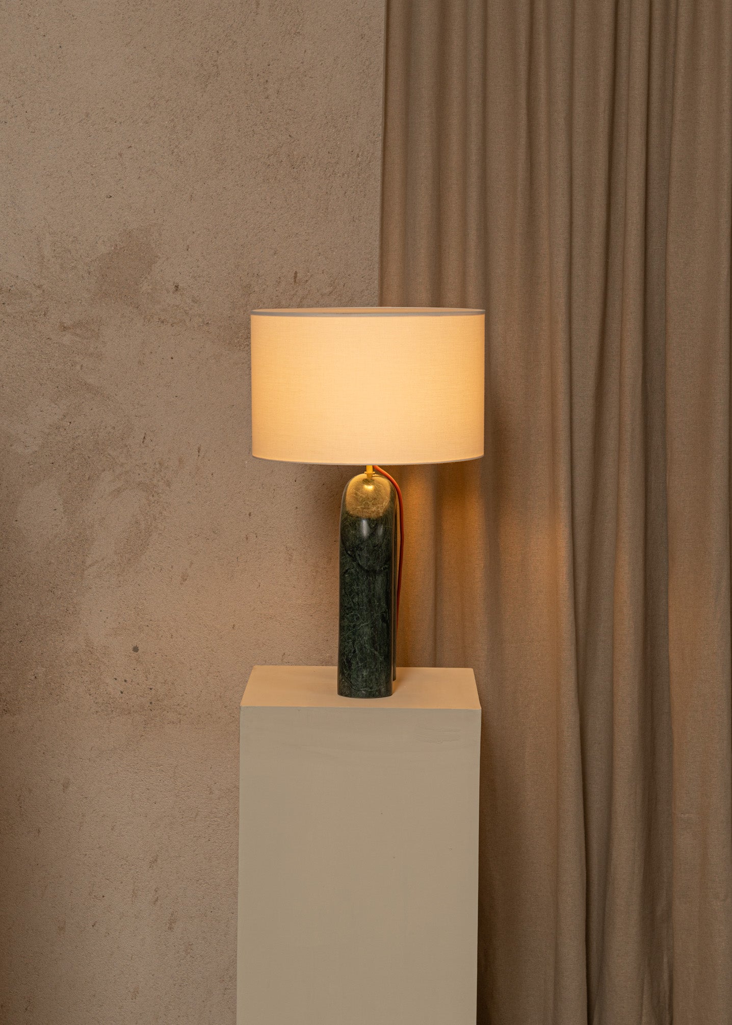ARKO Table Lamp Green Marble