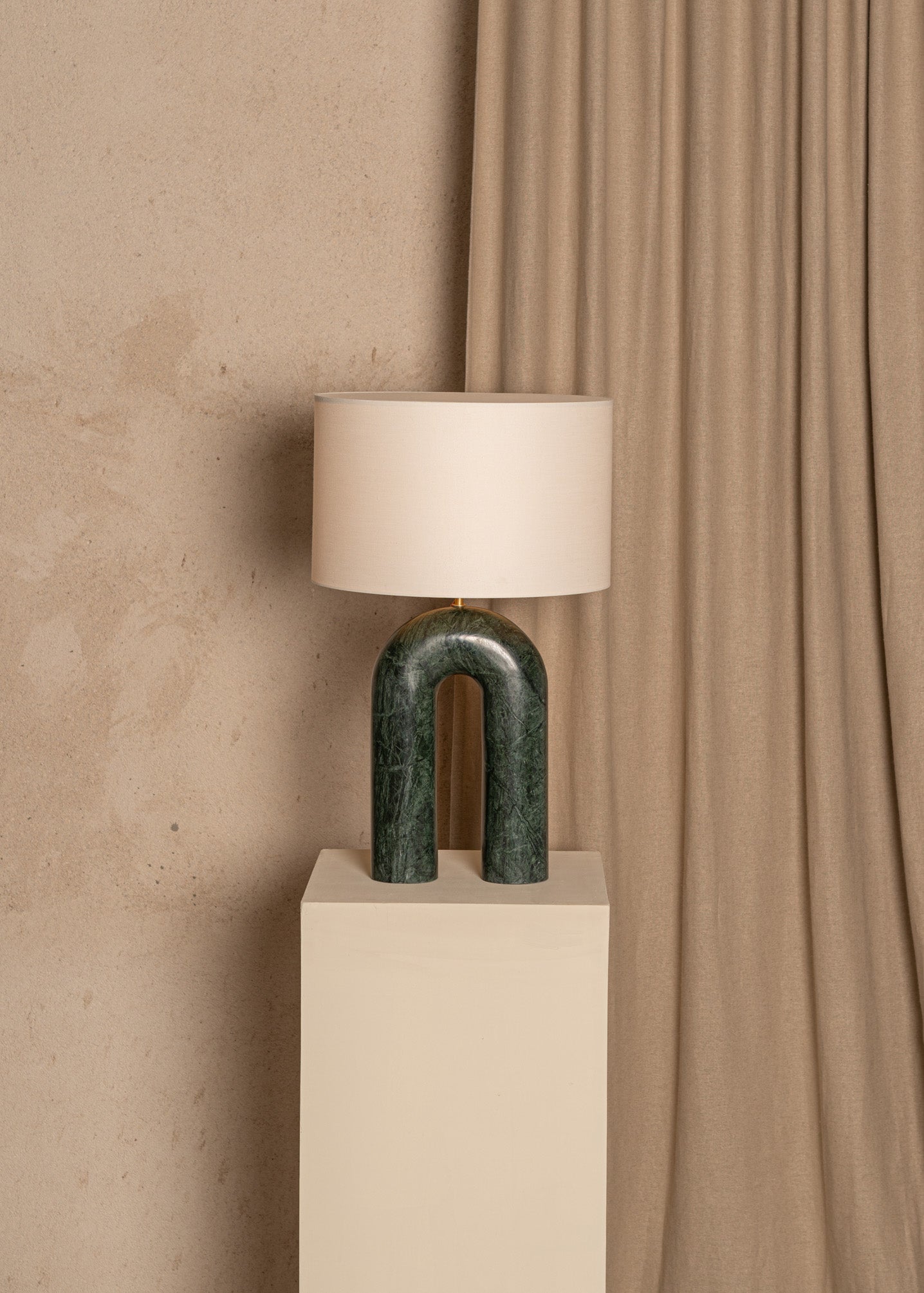 ARKO Table Lamp Green Marble