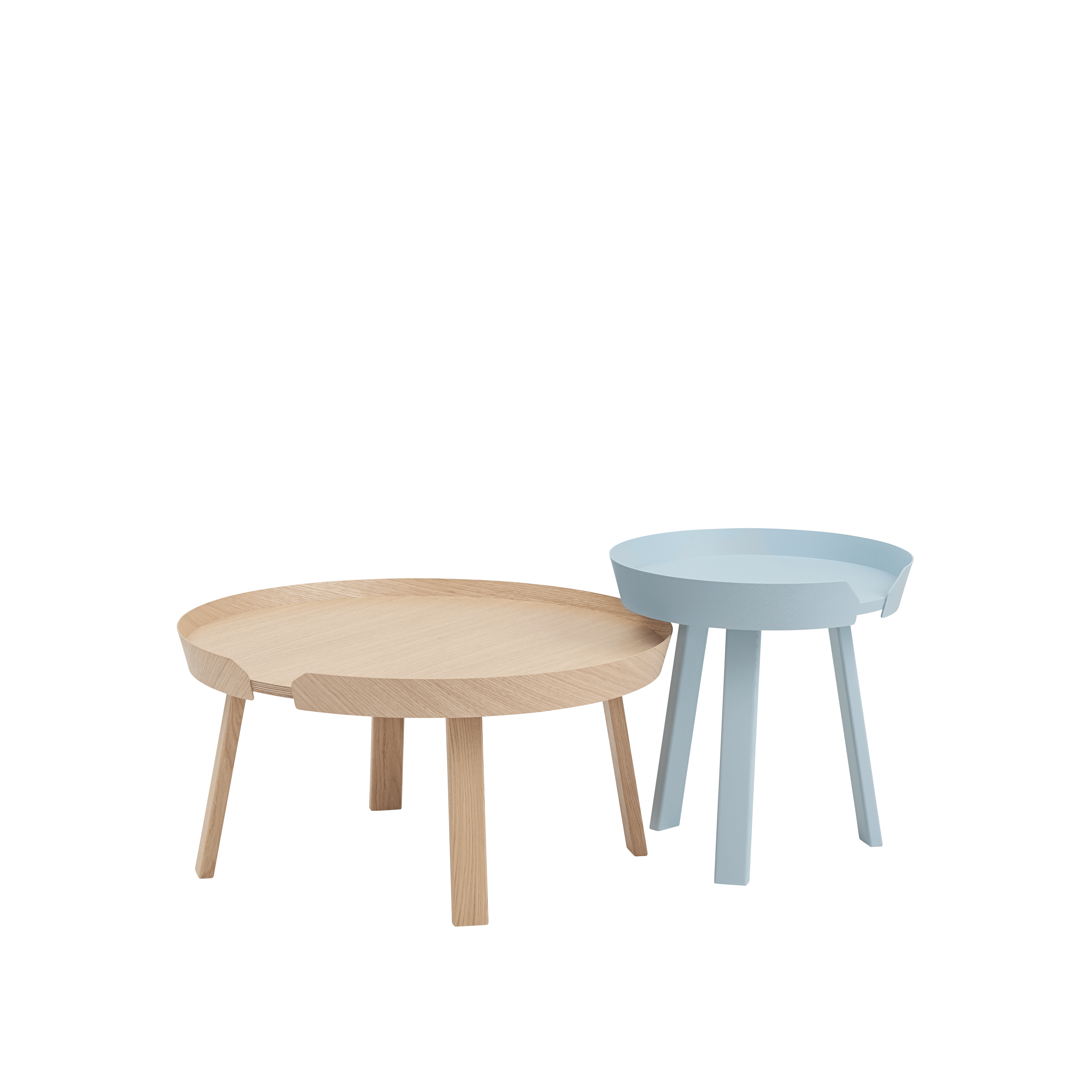 Zijtafel AROUND lichtblauw