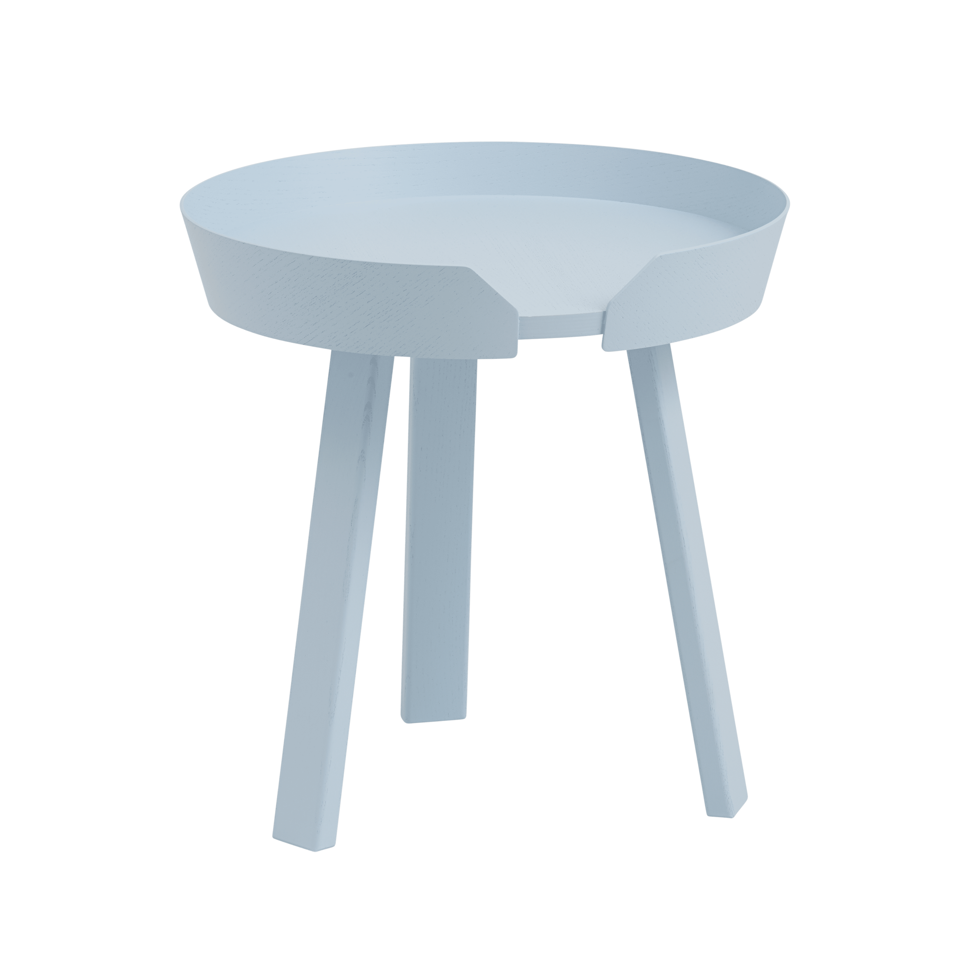 Zijtafel AROUND lichtblauw