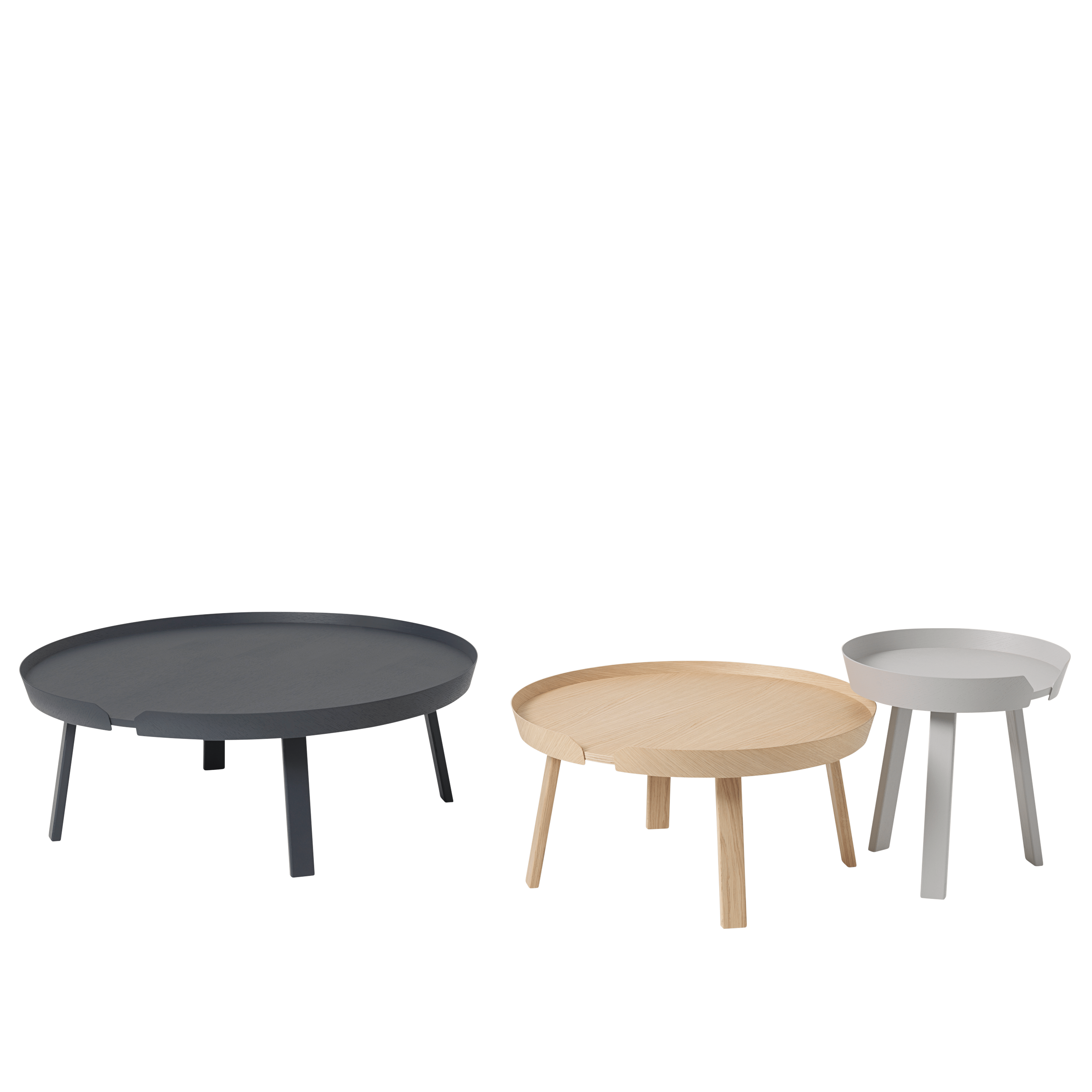 Zijtafel AROUND grijs