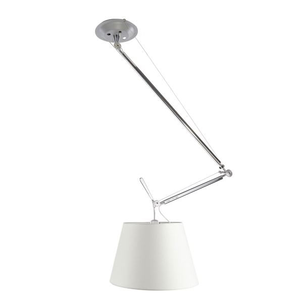 TOLOMEO Gray Satin Pendant Lamp
