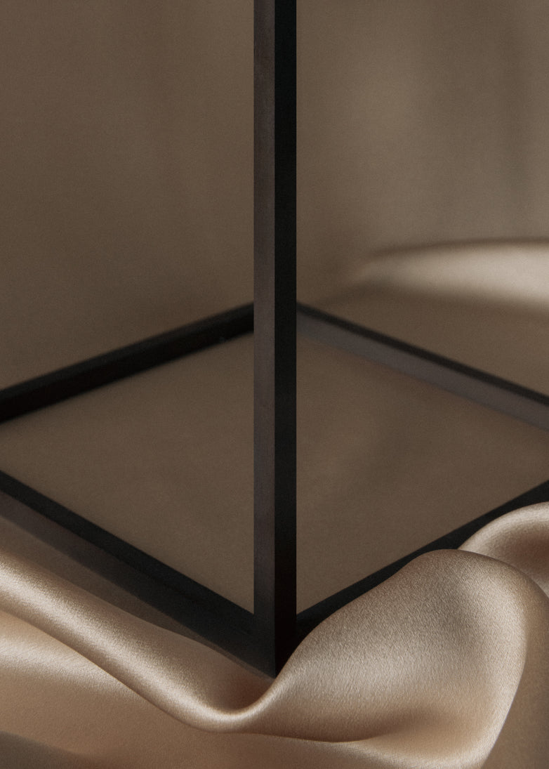 KUBUS bruine kaarsenhouder