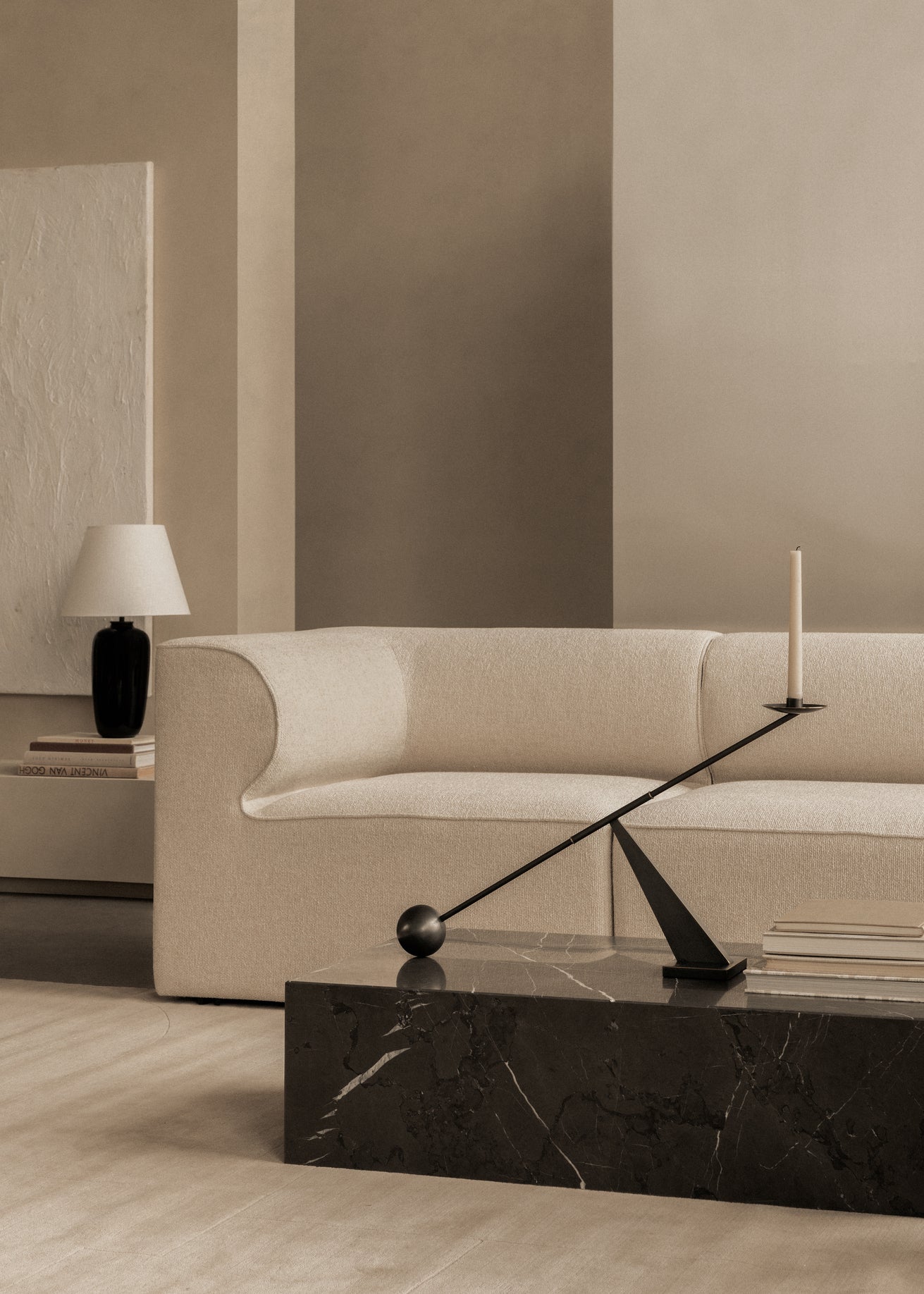 Kerzenhalter INTERCONNECT Edelstahl