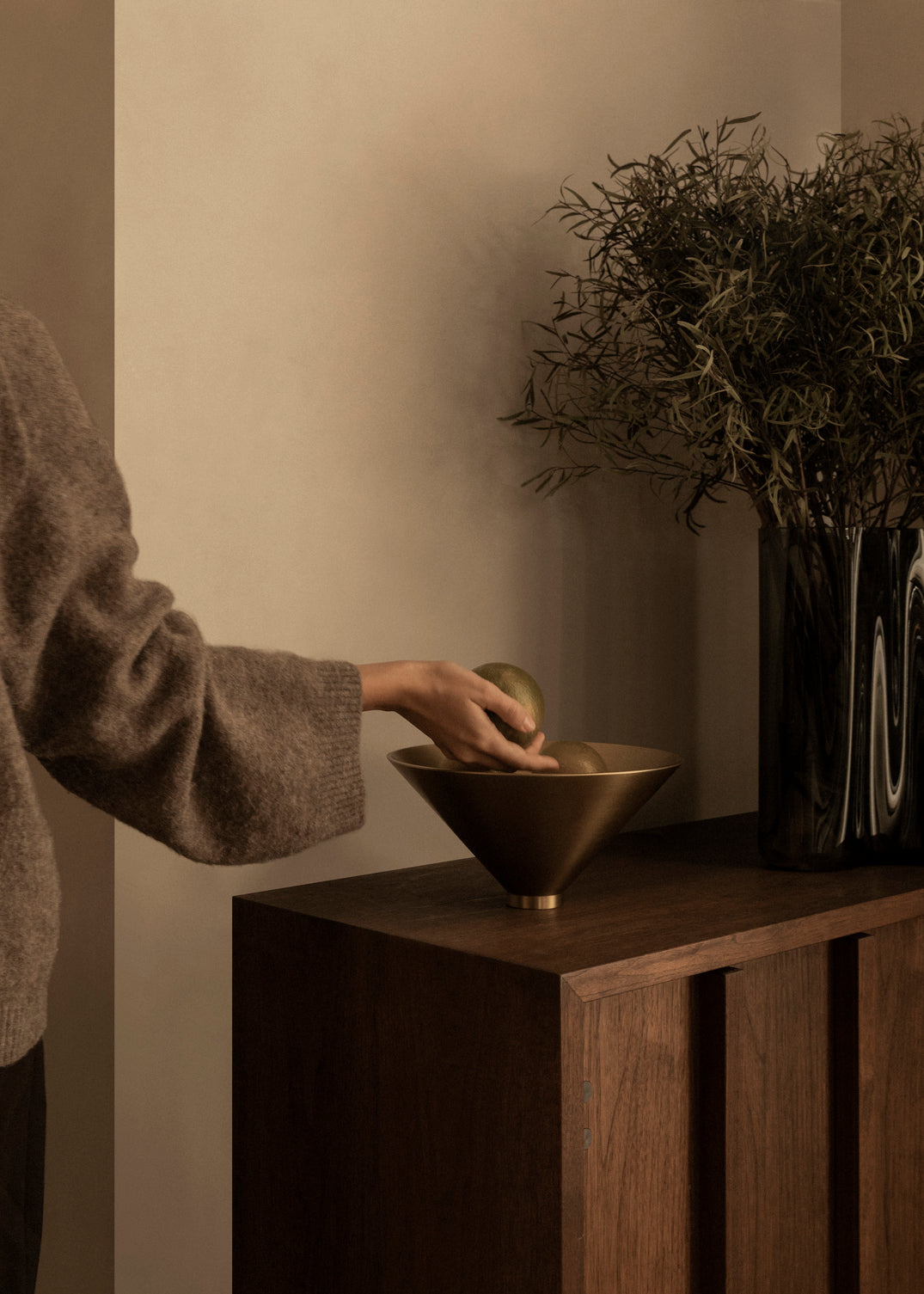 Misa TAPER aus Messing