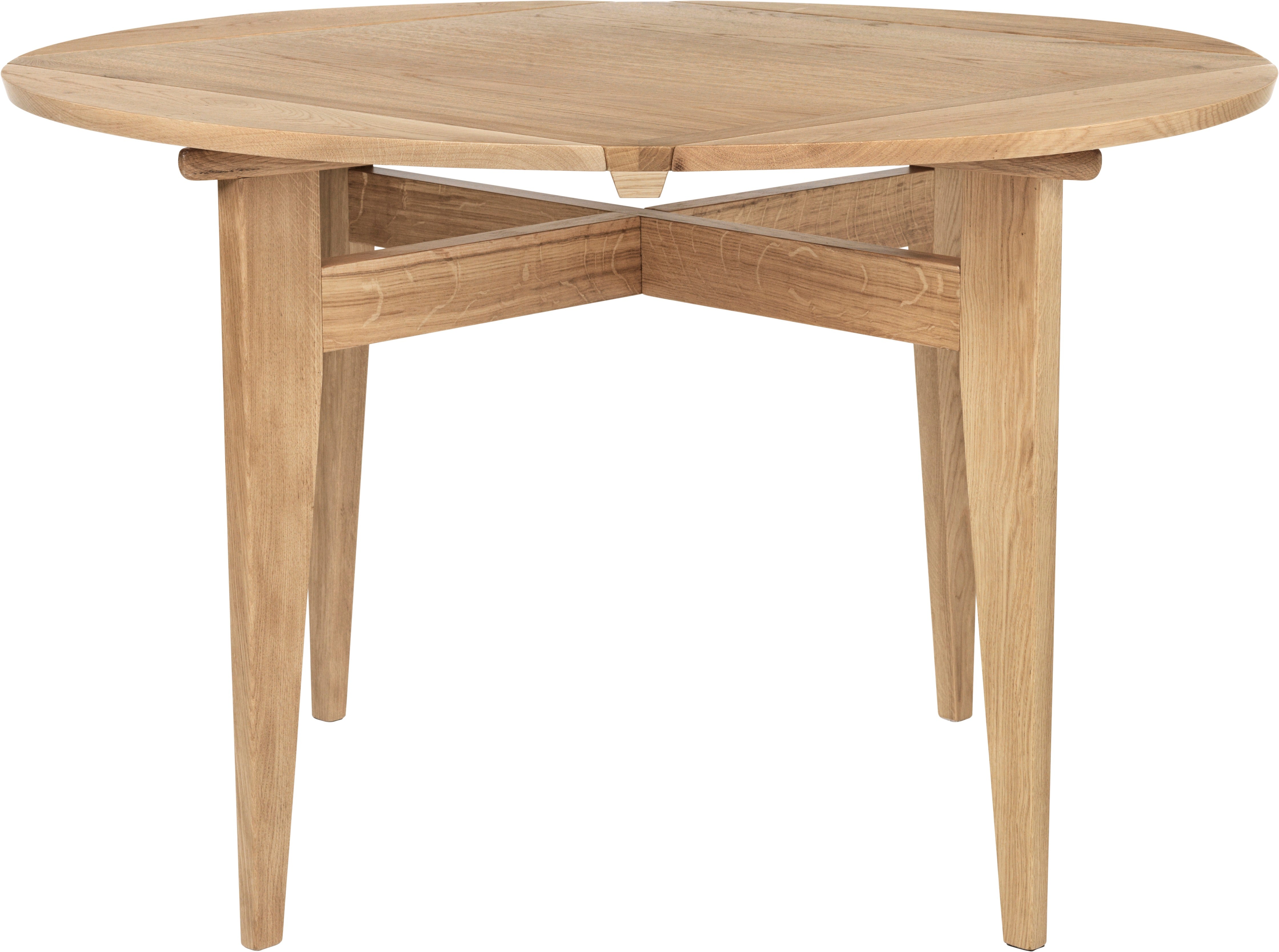 Uittrekbare tafel B-TABLE van eikenhout