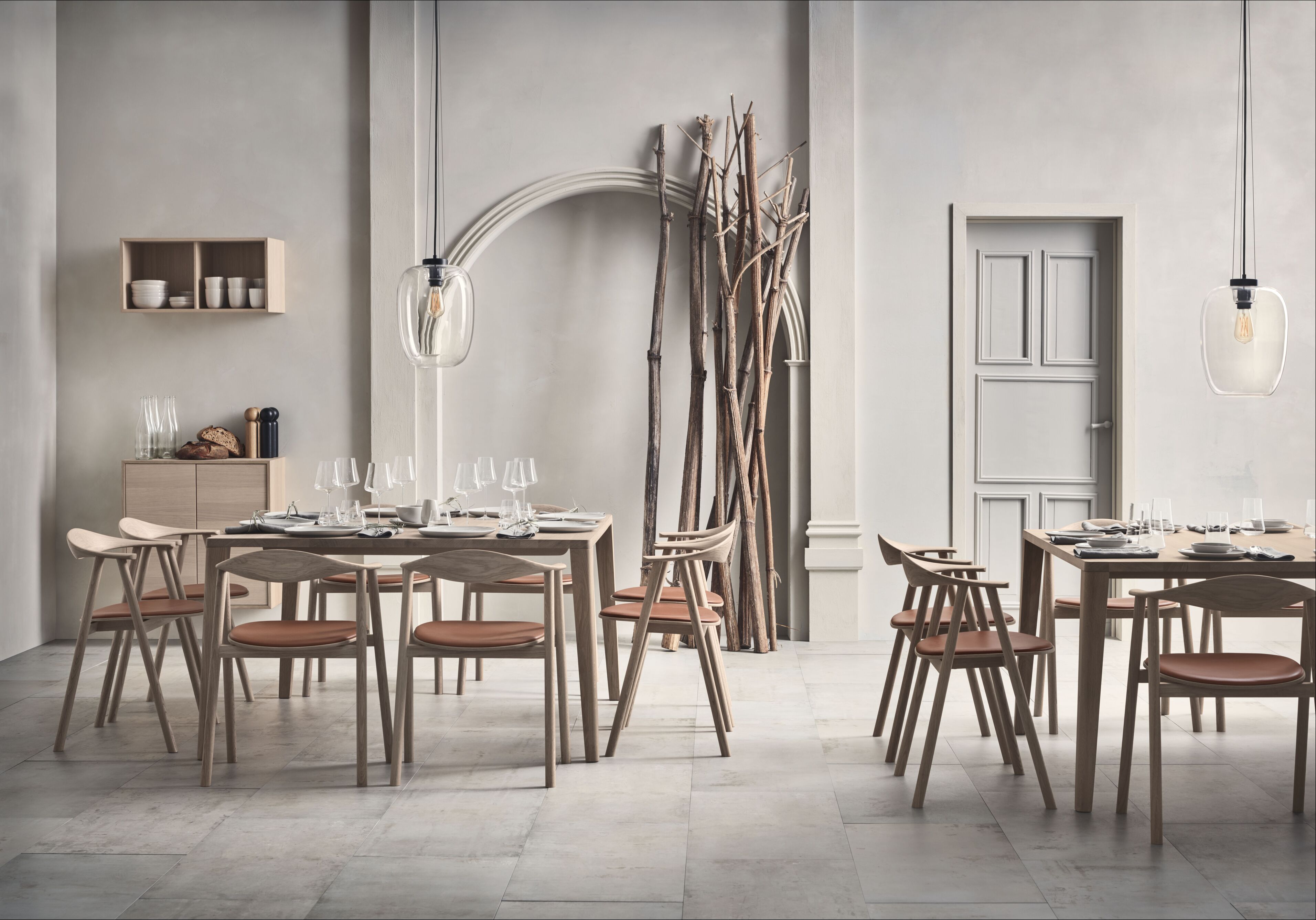 Tafel GRACEFUL eikenhout